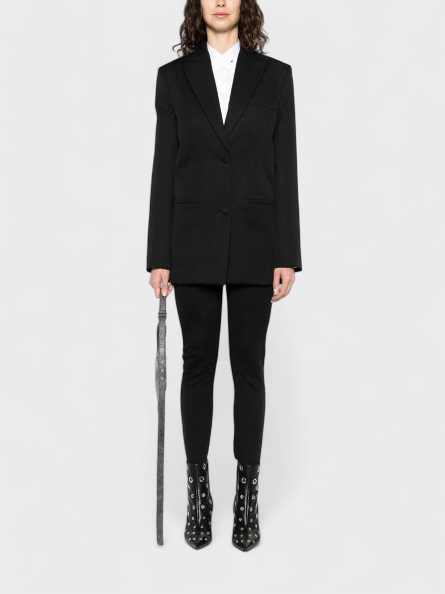 Off - White Wool Tomboy Blazer Jacket Black - Supplied FashionOff White