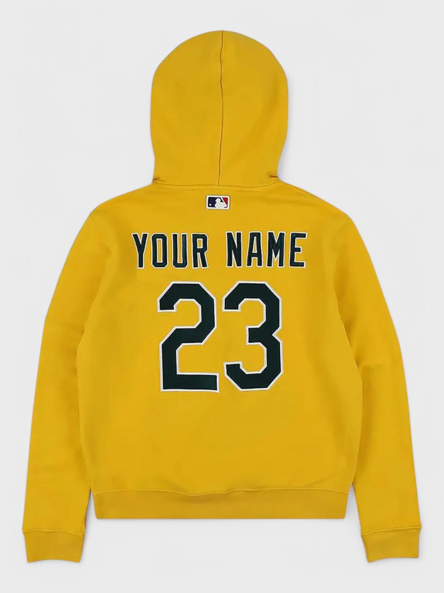 Off - White X Mlb Oakland Athletics Hoodie Yellow/Blue - Supplied FashionOFF WHITE