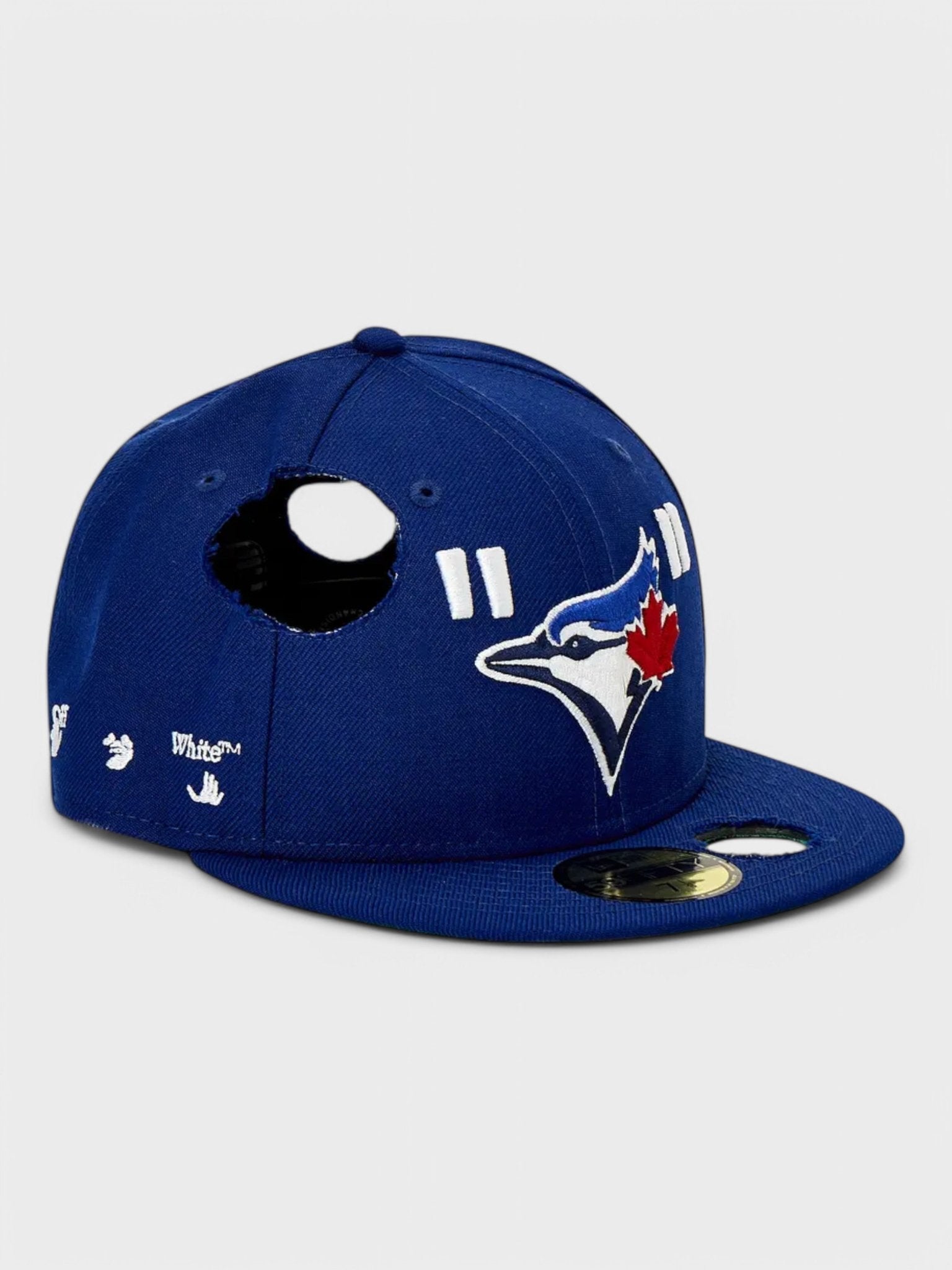 Off - White X Mlb Toronto Blue Jays Cap Blue/Red/White - Supplied FashionOFF WHITE