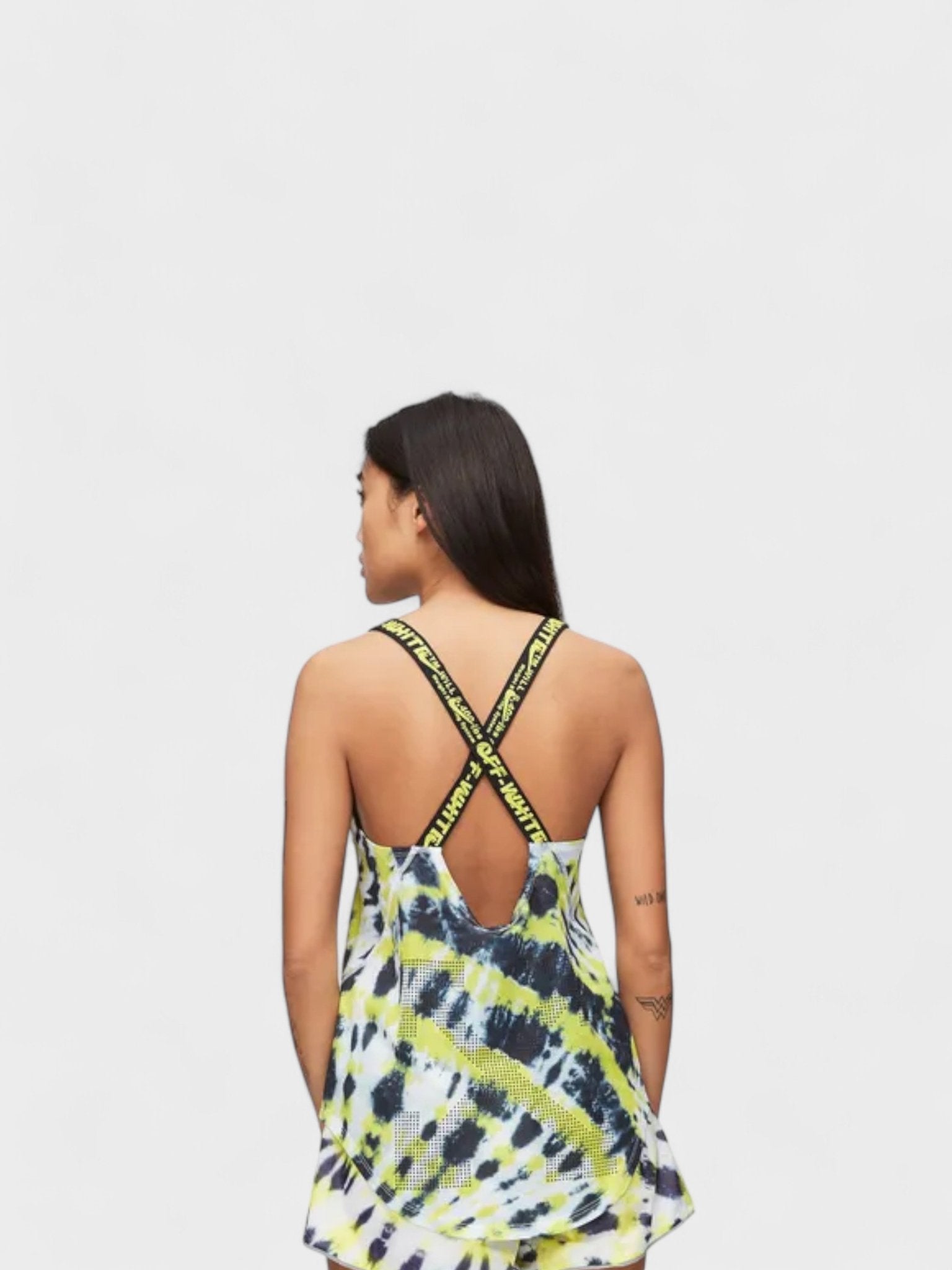 Off White x Nike Women's NRG Tank Top Volt - Supplied FashionOff White