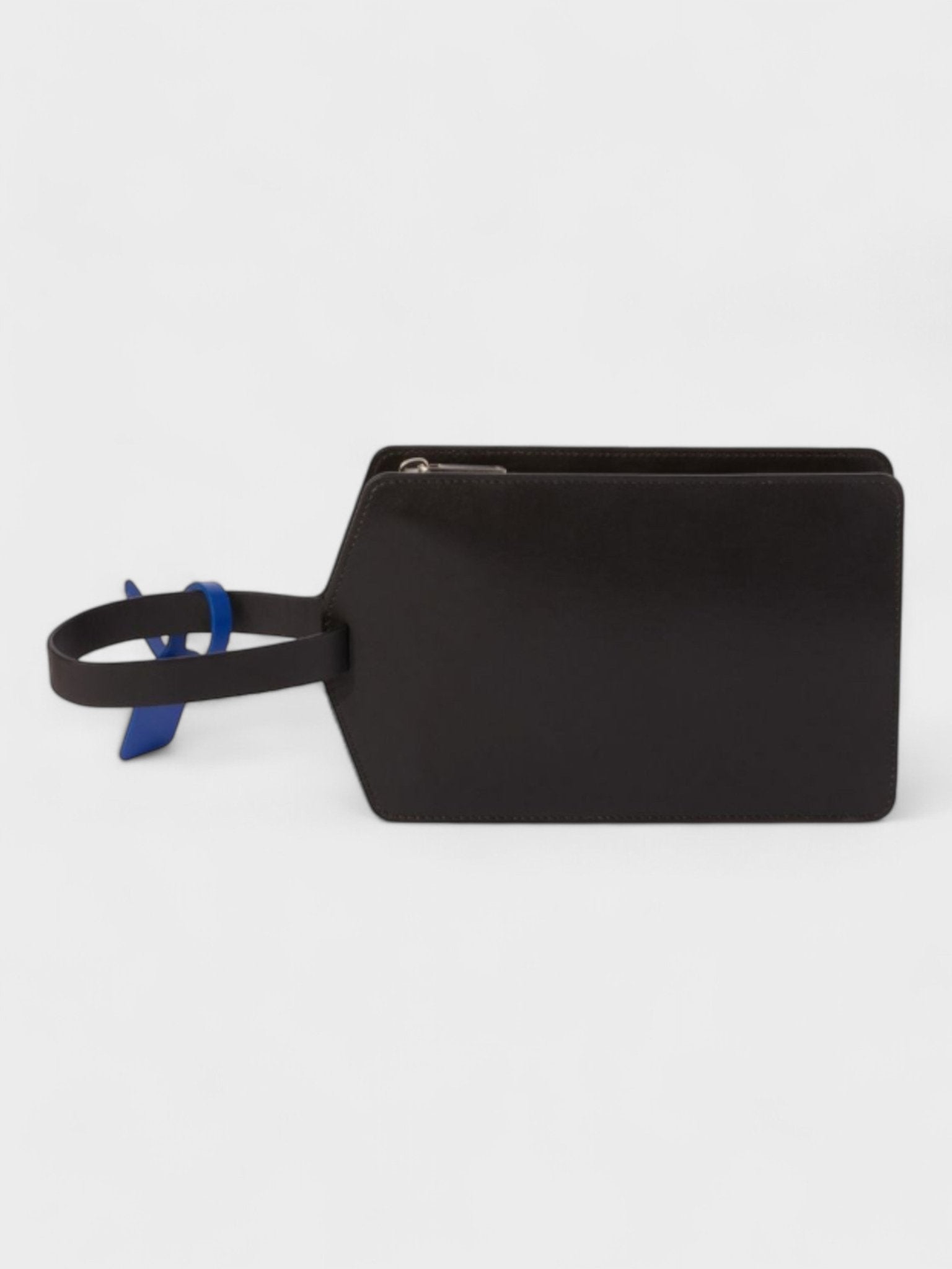 Off - White Zip Tie Medium Clutch Bag Black - Supplied FashionOff White