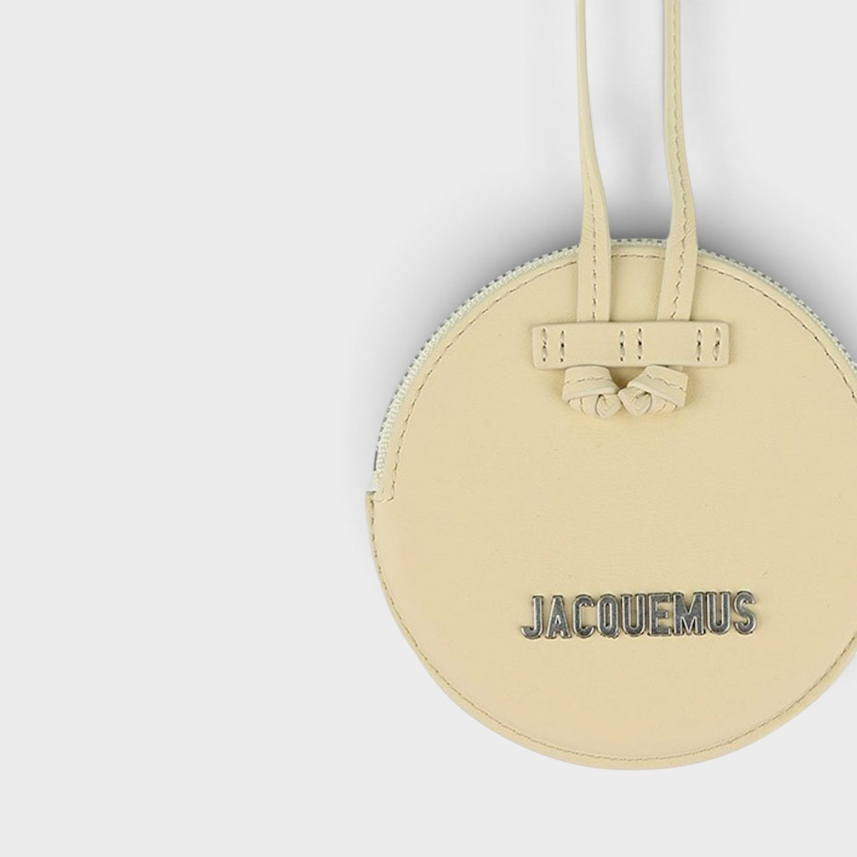 Le Pitchou Circle Pouch Ivory