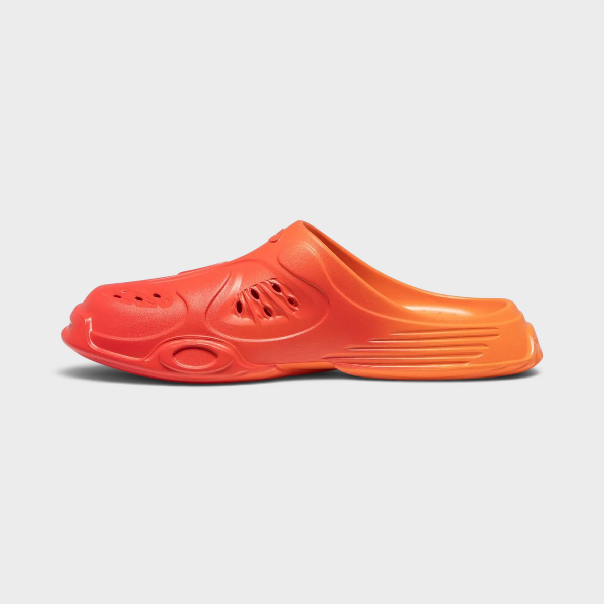 Supplied Fashion Braindead x Oakley Factory Team Gradient Paguro slip-on in climbing ivy and rosin orange gradient