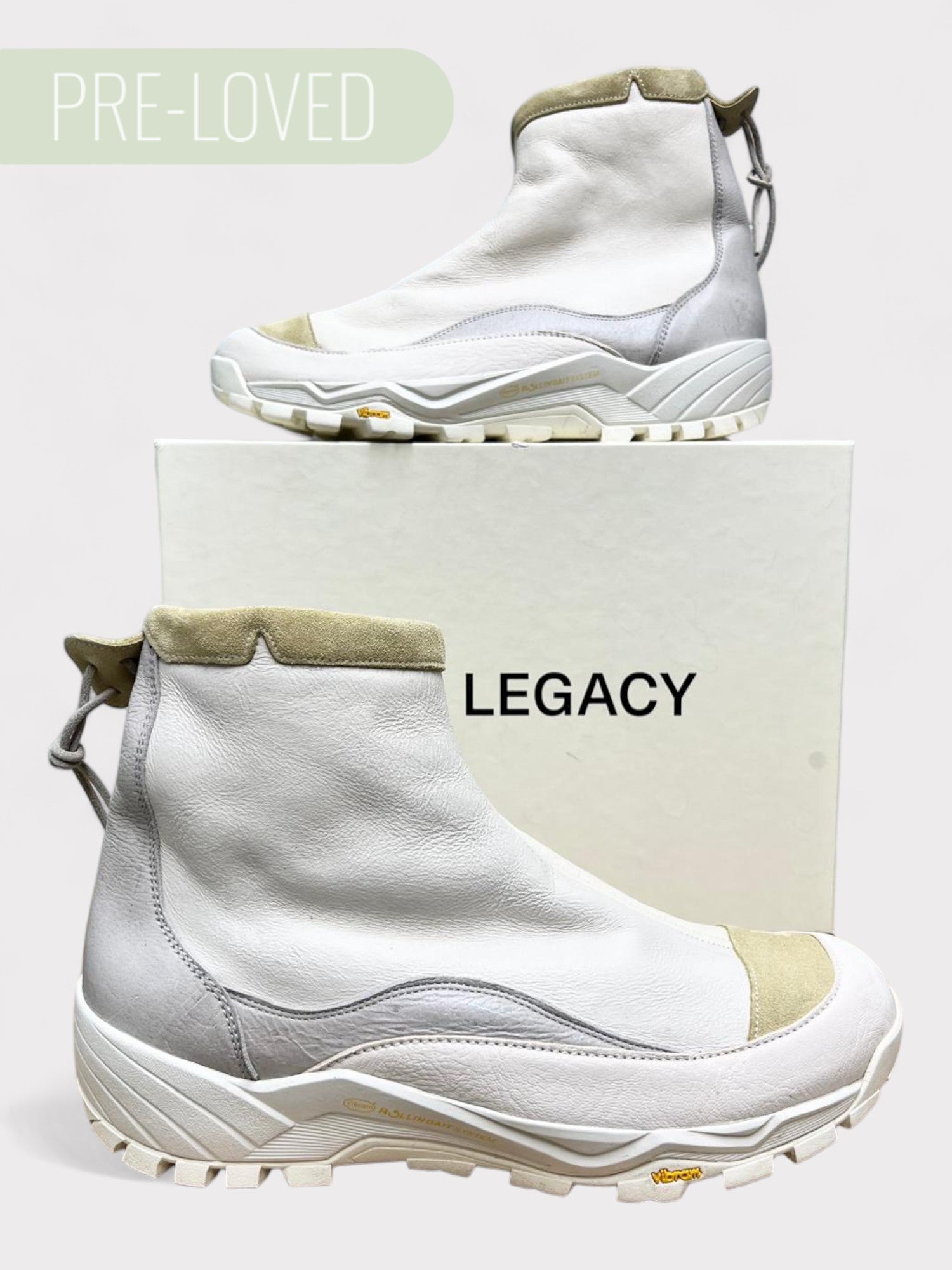 Our Legacy Yeti Shearling Boots White Cream UK10/EU44 - Supplied LuxuryOur Legacy