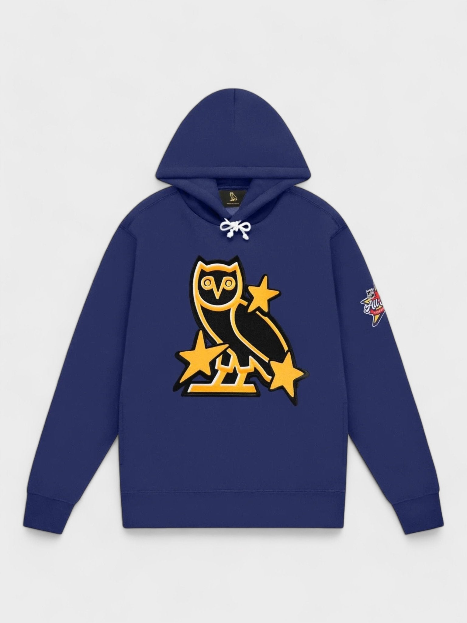 OVO NHL All Star OVO Hoodie Navy Blue - Supplied FashionOVO