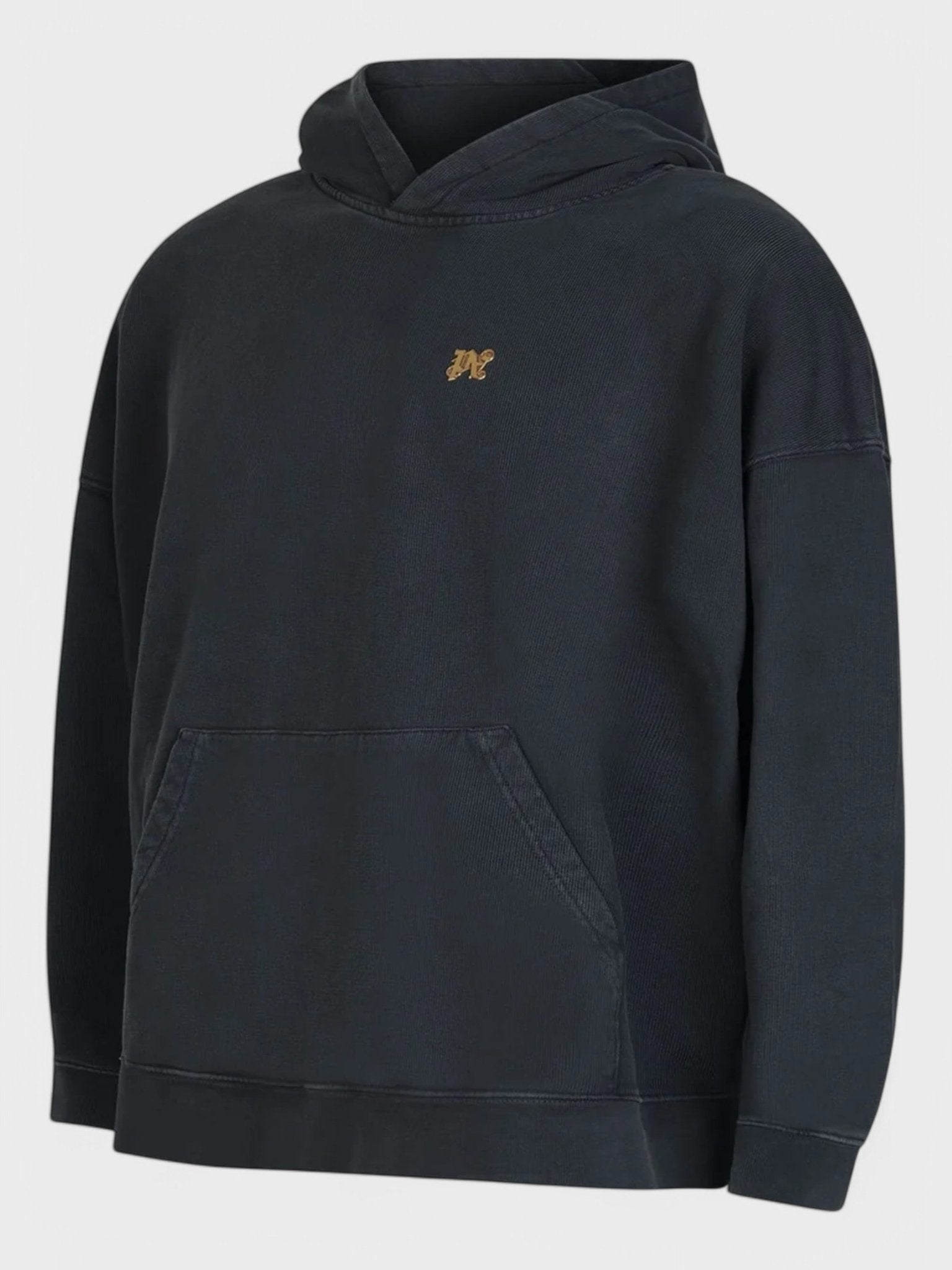 Palm Angels Back Burning Hoodie 'Black/Gold' - Supplied FashionPalm Angels