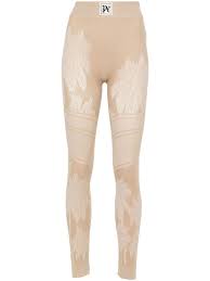 Palm Angels Baselayer Ski Bottom Beige - Supplied FashionPALM ANGELS