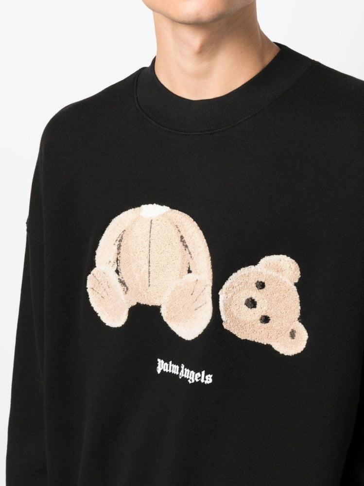 Palm Angels Bear Crewneck 'Black' - Supplied FashionPalm Angels