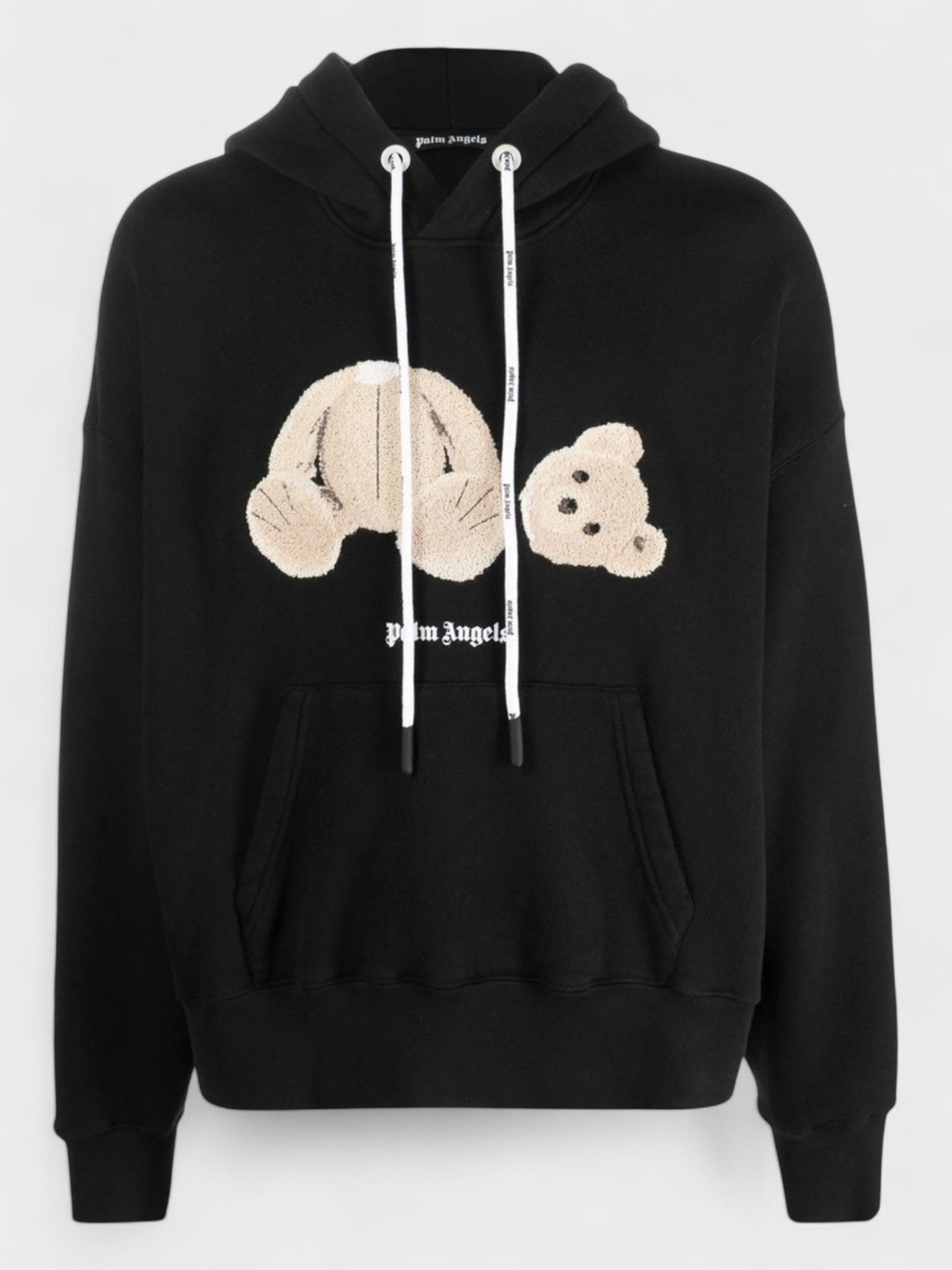 Palm Angels Bear Hoodie 'Black/Brown' - Supplied FashionPalm Angels