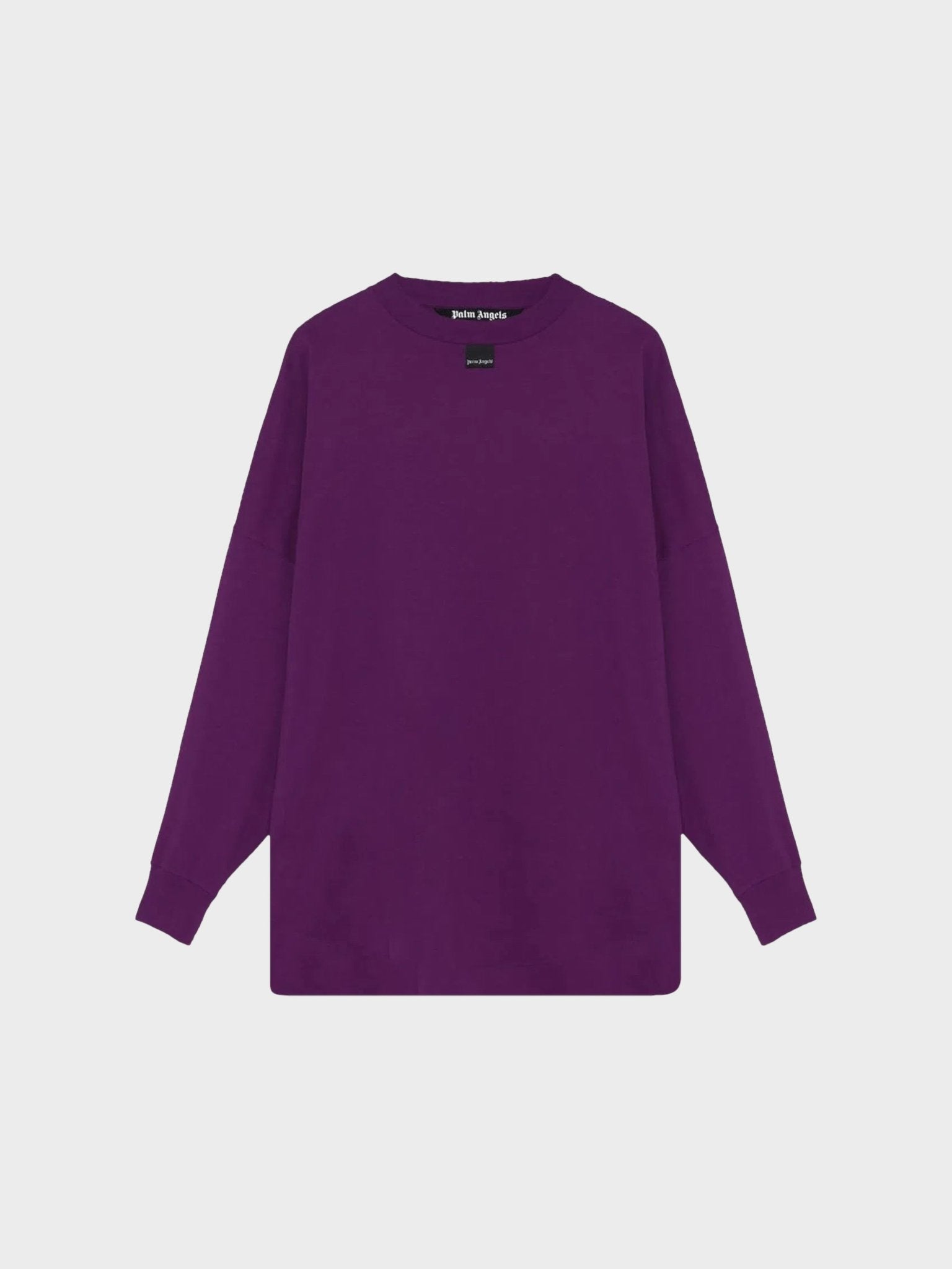 Palm Angels Blurry Logo Over Tee Purple - Supplied FashionPalm Angels