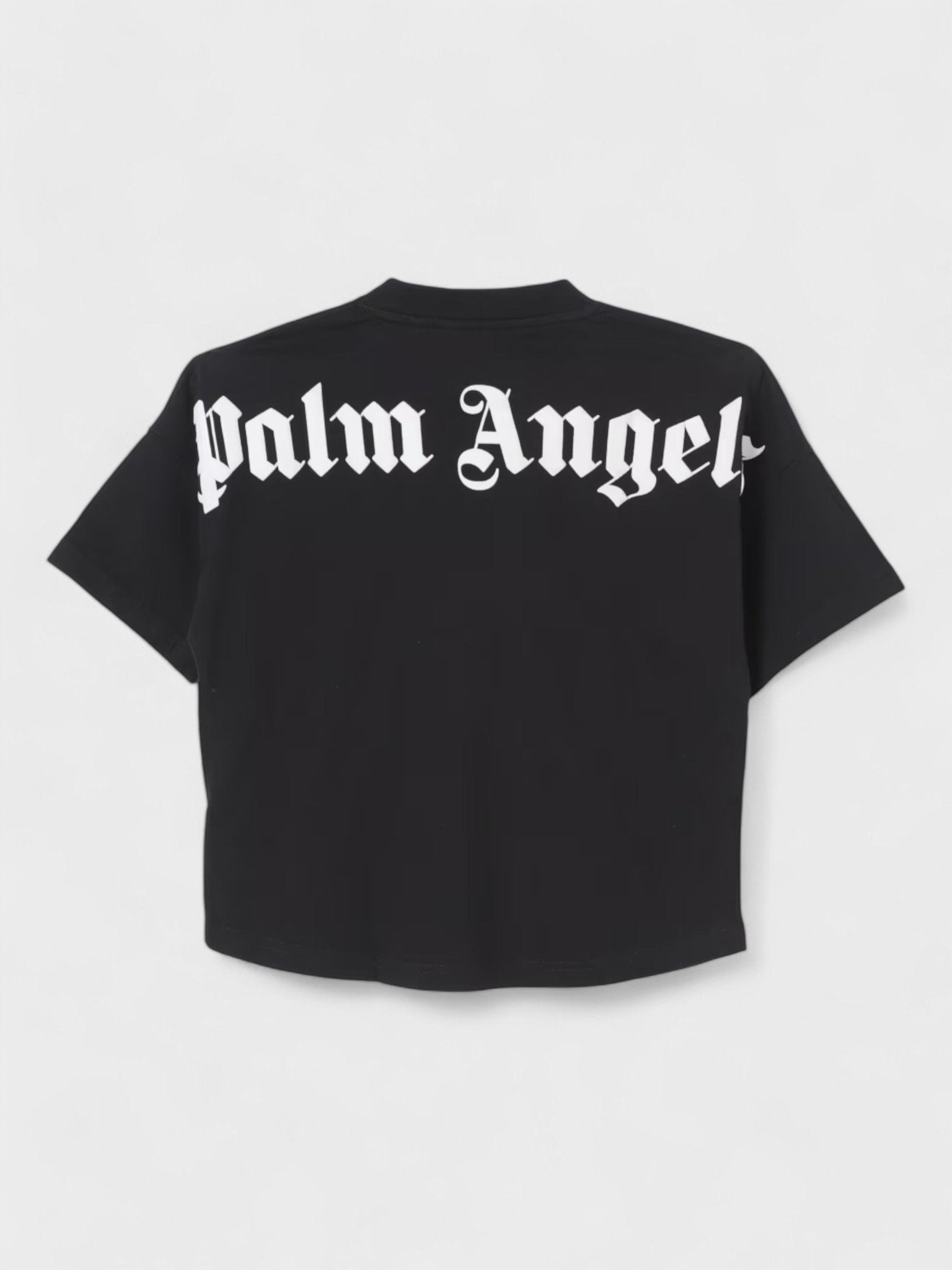 Palm Angels Boys Classic Overlogo T Shirt Black - Supplied FashionPalm Angels