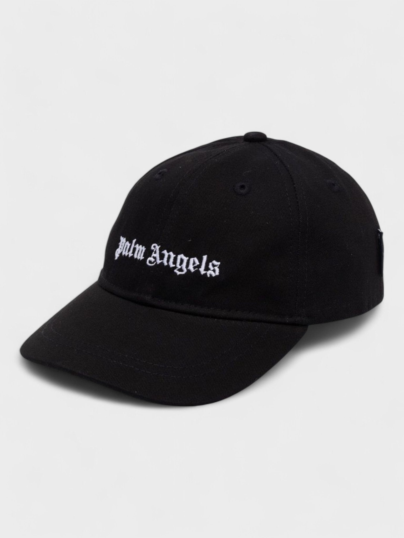 Palm Angels Boys Logo Baseball Cap Black - Supplied FashionPalm Angels