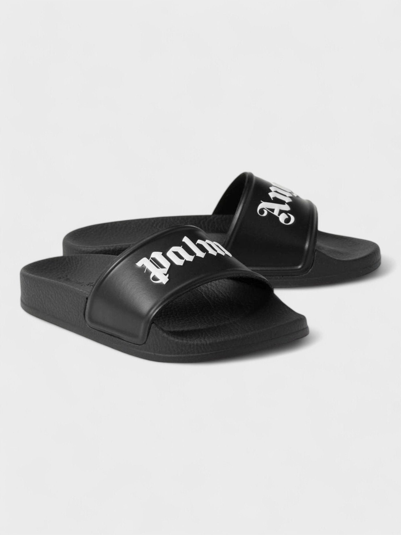 Palm Angels Boys Pool Sliders Black - Supplied FashionPalm Angels