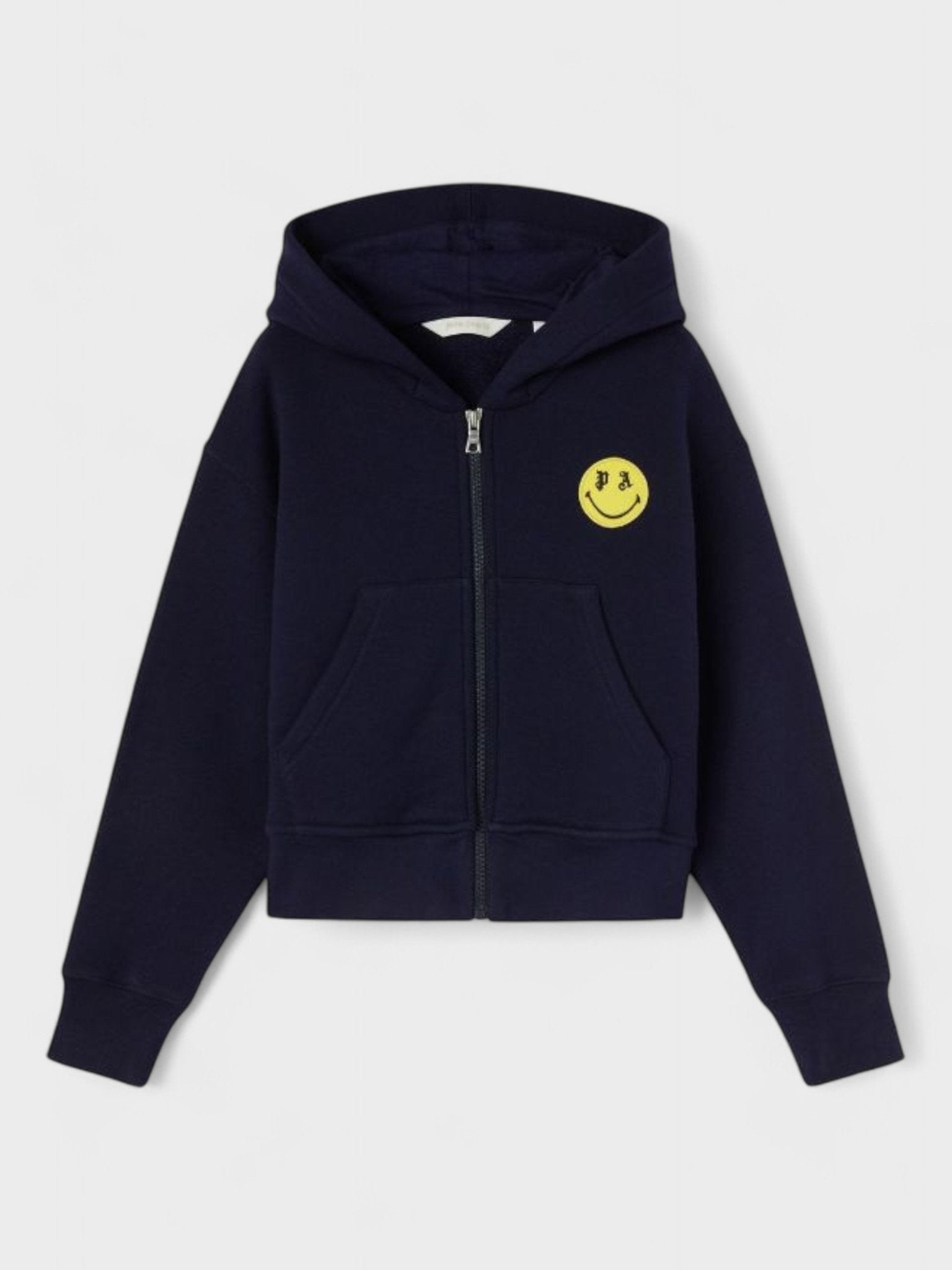 Palm Angels Boys Smiley Bear Zip Hoodie Navy Blue - Supplied FashionPalm Angels