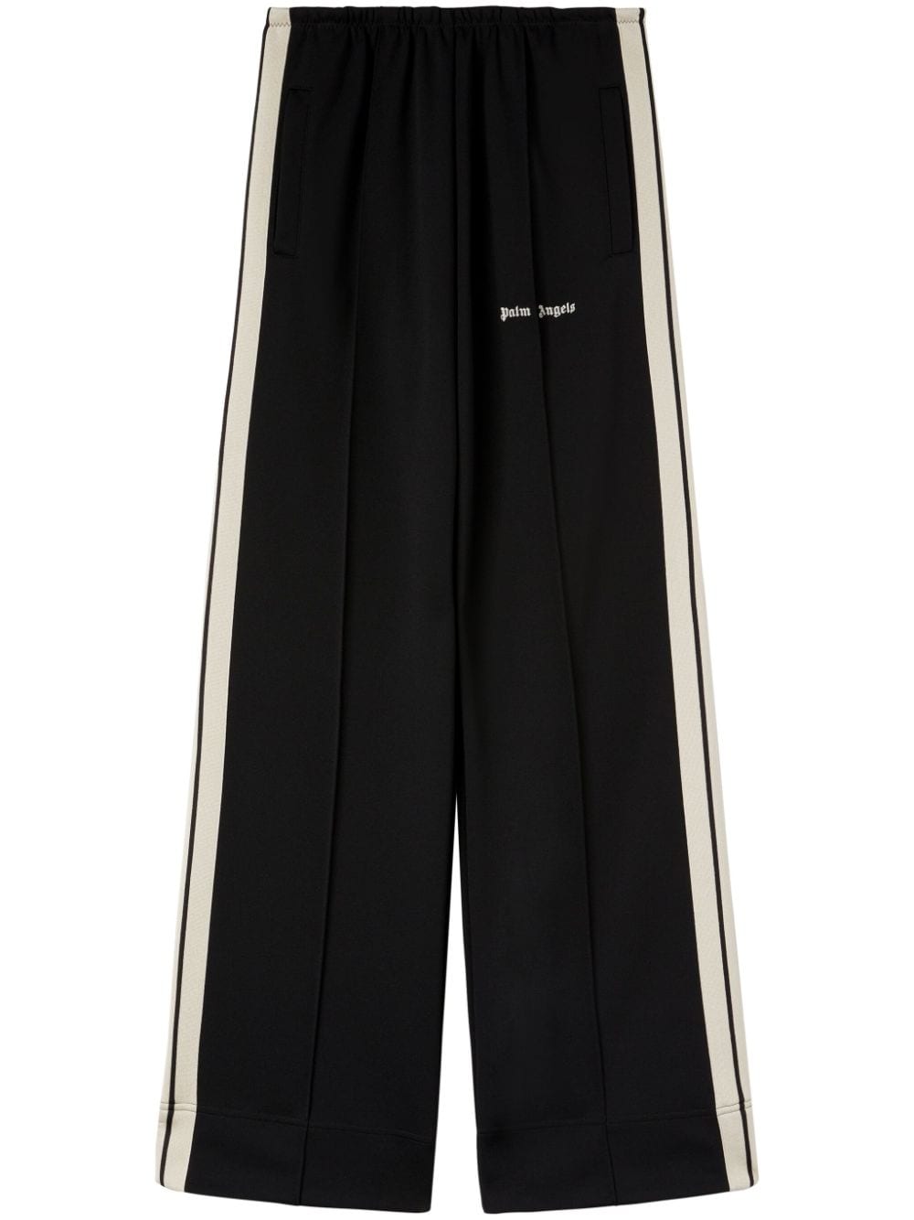 Palm Angels Classic Logo Loose Track Pant Black - Supplied FashionPALM ANGELS