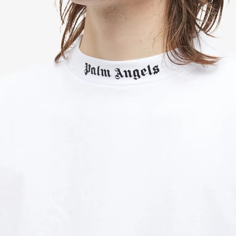 Palm Angels Classic Longsleeve Logo T-shirt White - Supplied FashionPalm Angels