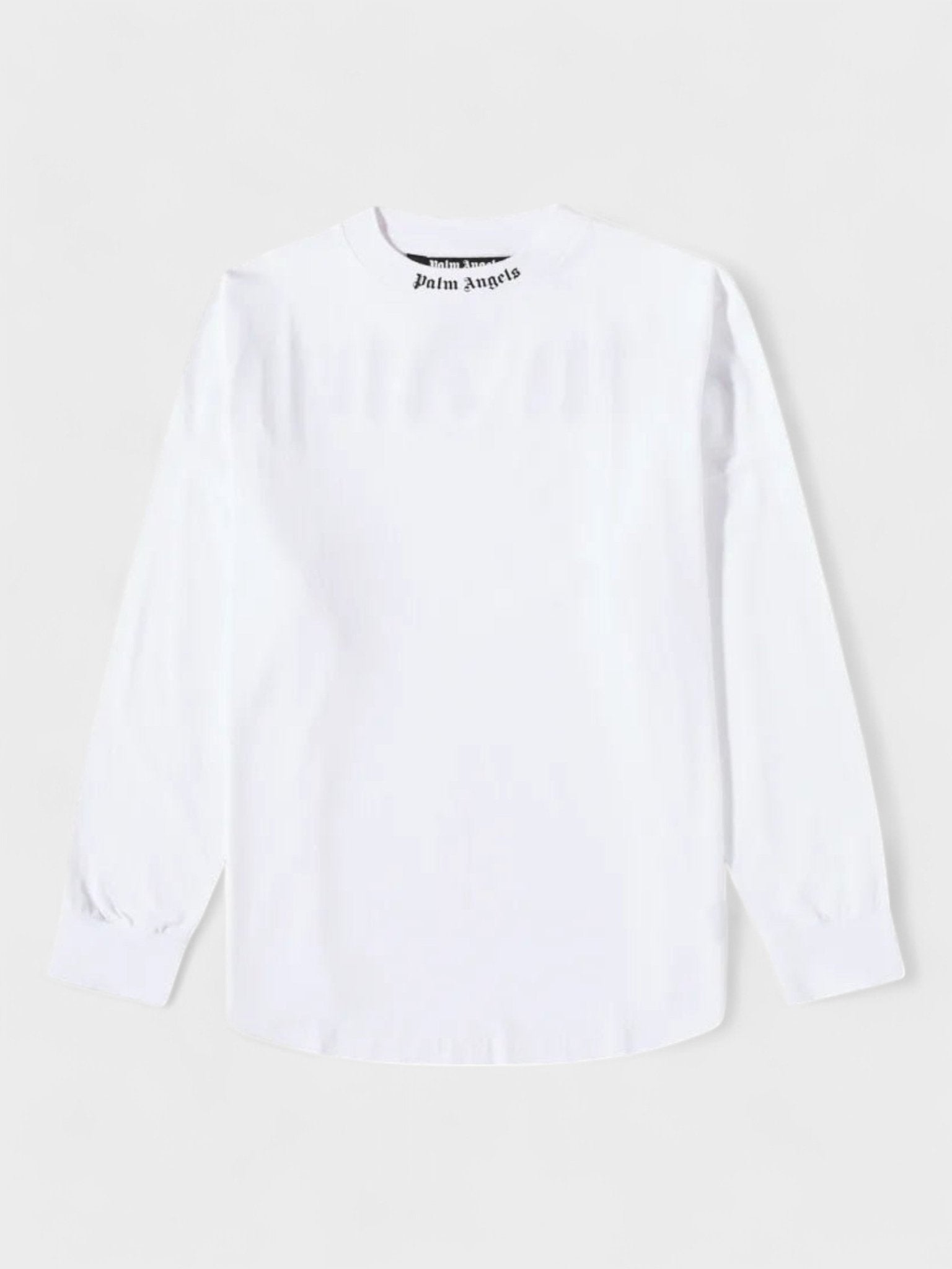 Palm Angels Classic Longsleeve Logo T-shirt White - Supplied FashionPalm Angels