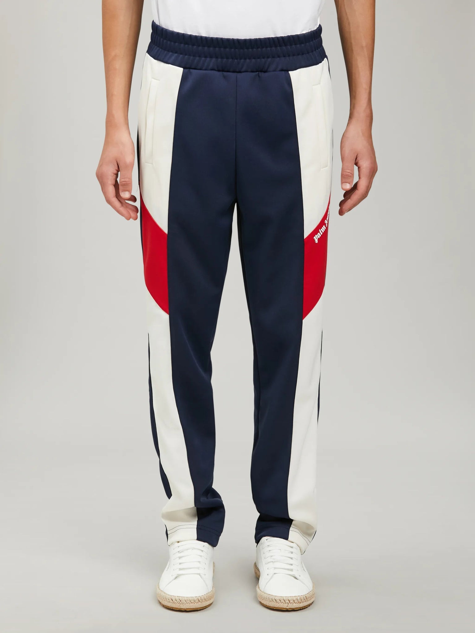 Palm Angels Colorblock Track Pants Navy/White - Supplied FashionPalm Angels