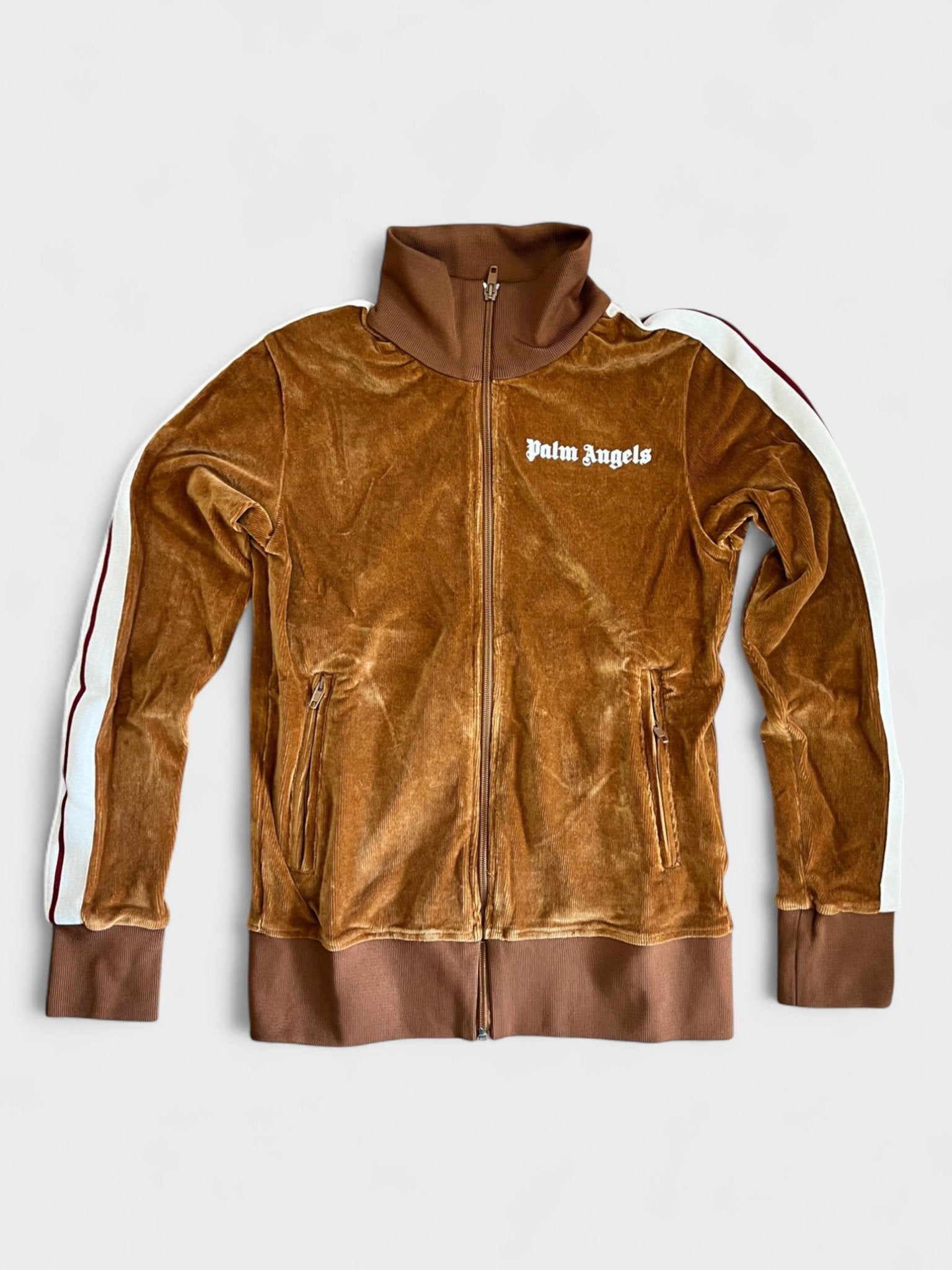Palm Angels Corduroy Track Jacket Brown - Supplied FashionPalm Angels