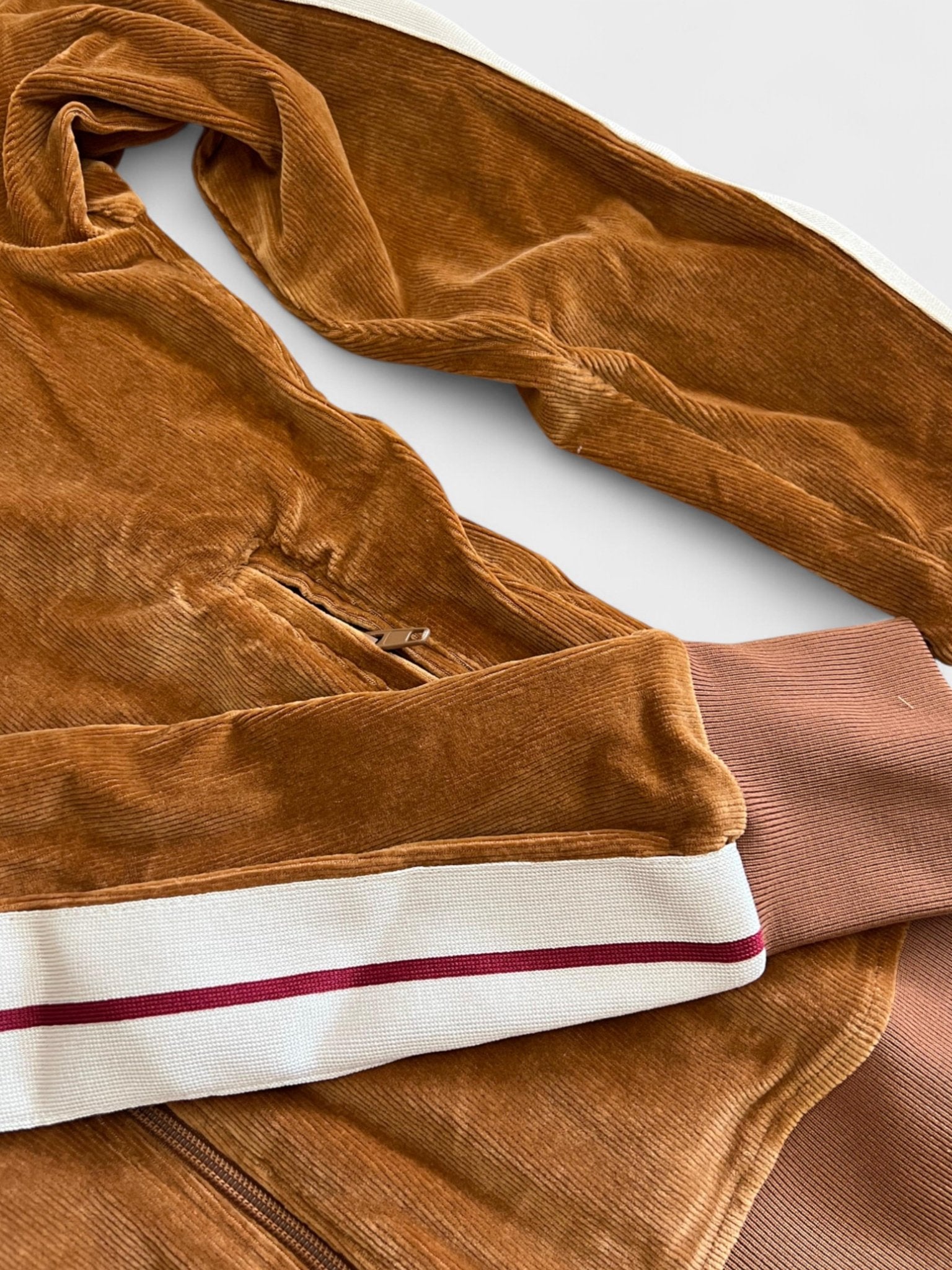 Palm Angels Corduroy Track Jacket Brown - Supplied FashionPalm Angels