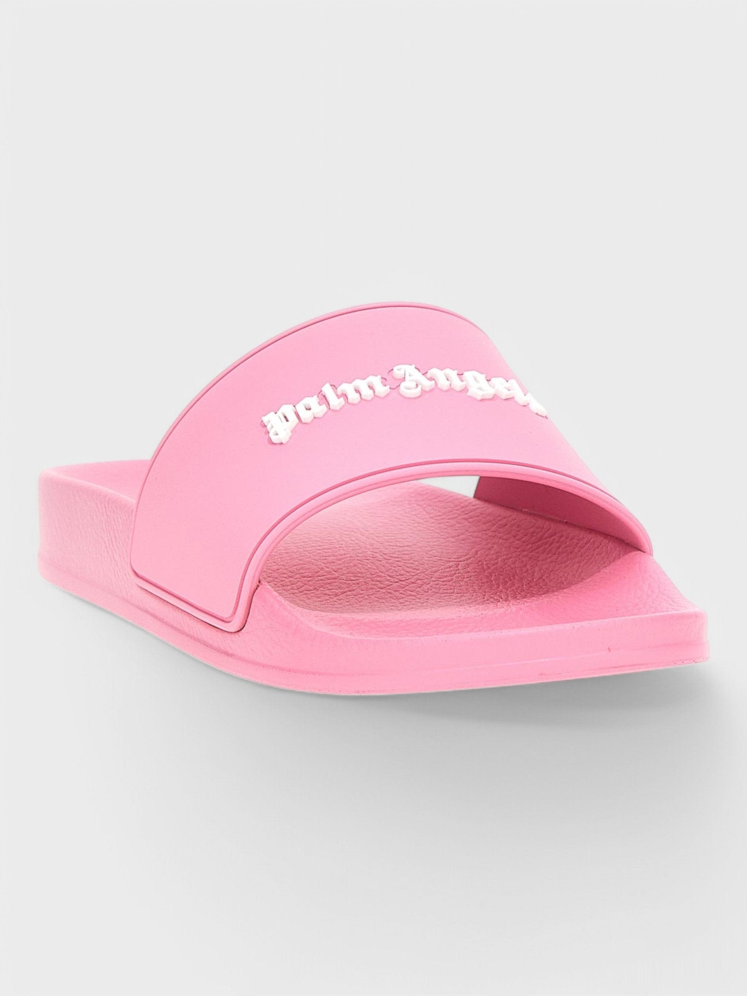 Palm Angels Essential Logo Pool Slides - Supplied FashionPALM ANGELS