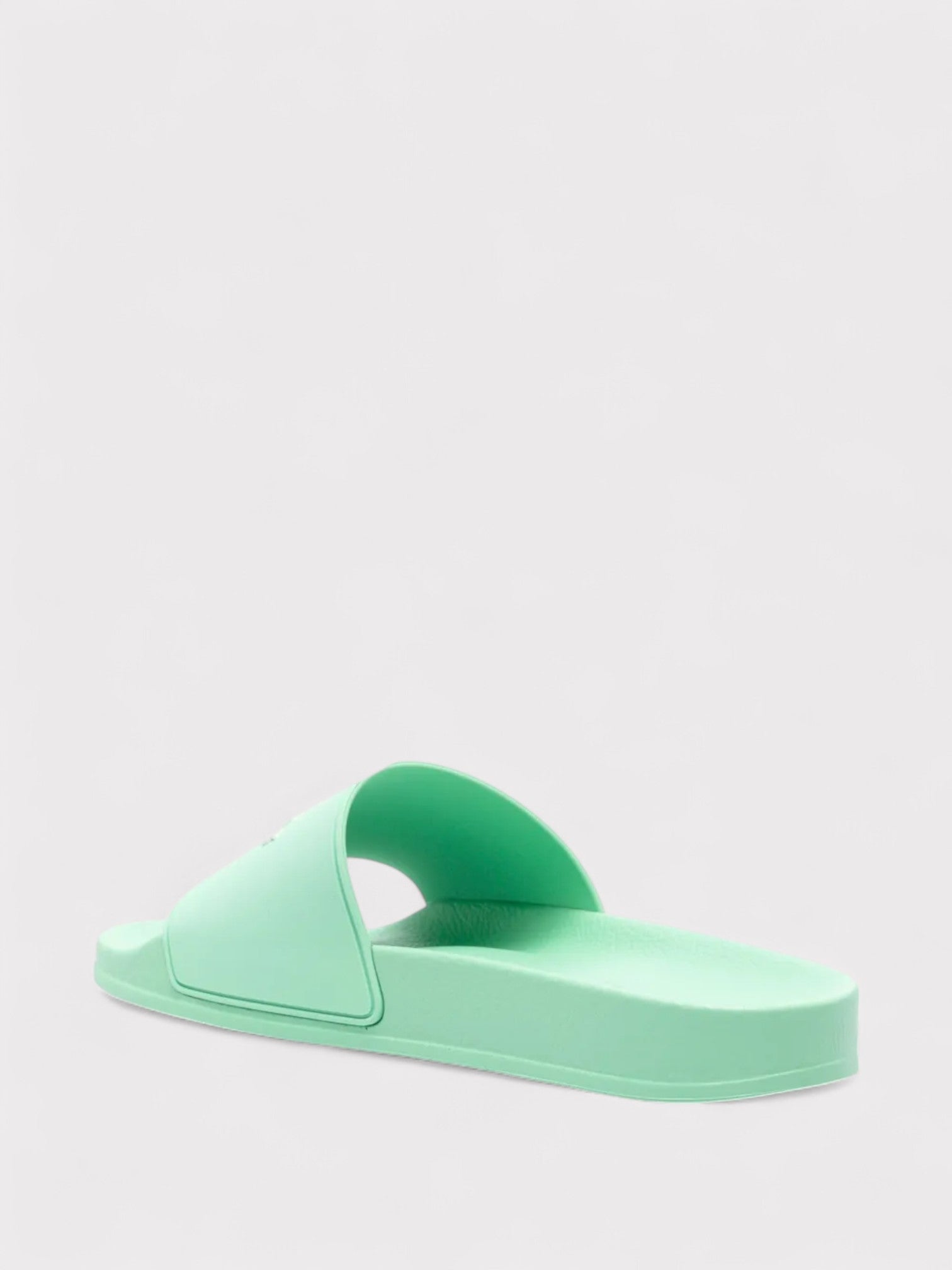 Palm Angels Essential Logo Slides Light Green - Supplied FashionPalm Angels