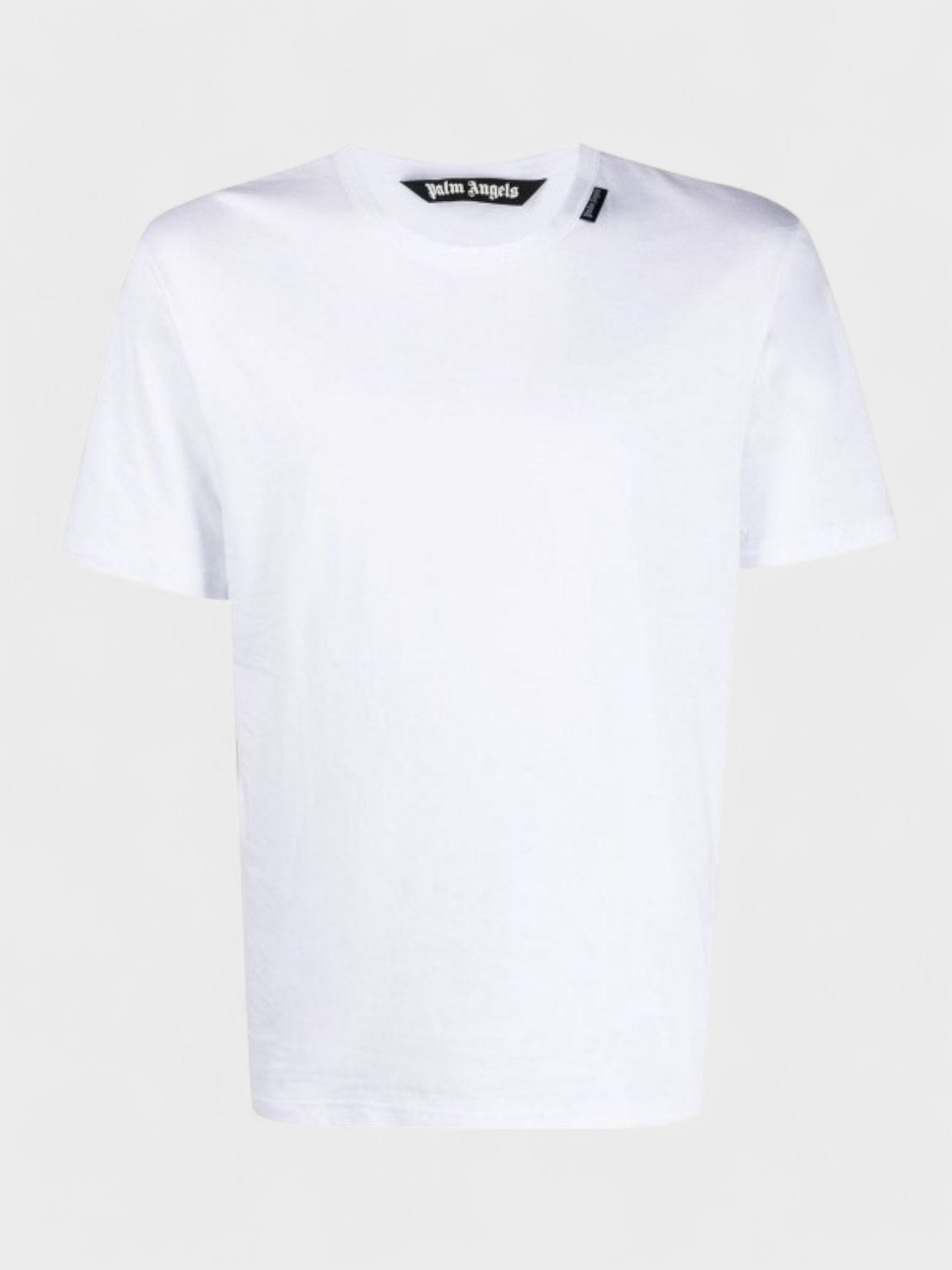 Palm Angels Essential Tee White Black - Supplied FashionPALM ANGELS