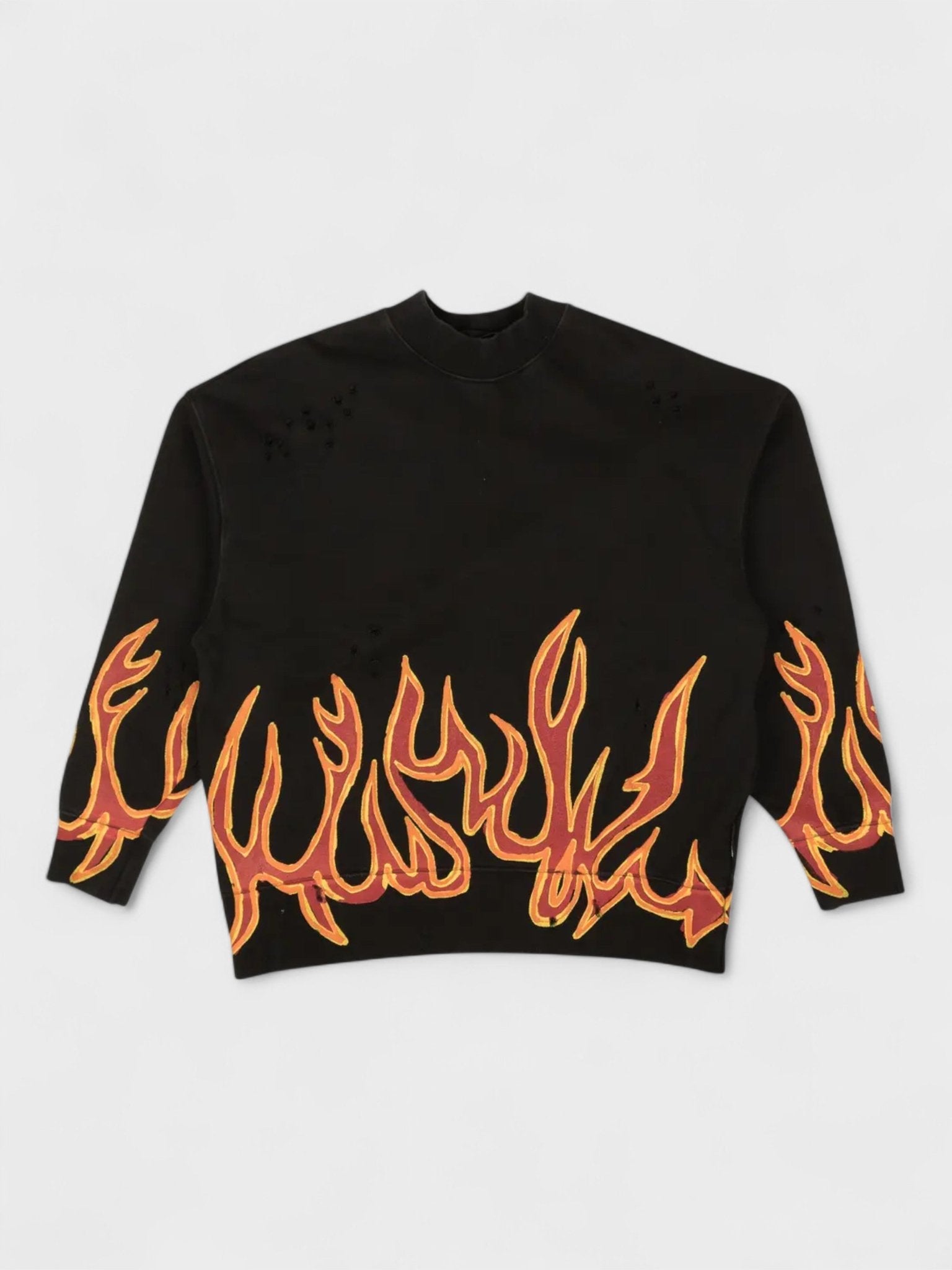 Palm Angels GD Graffiti Flames Crewneck - Supplied FashionPalm Angels