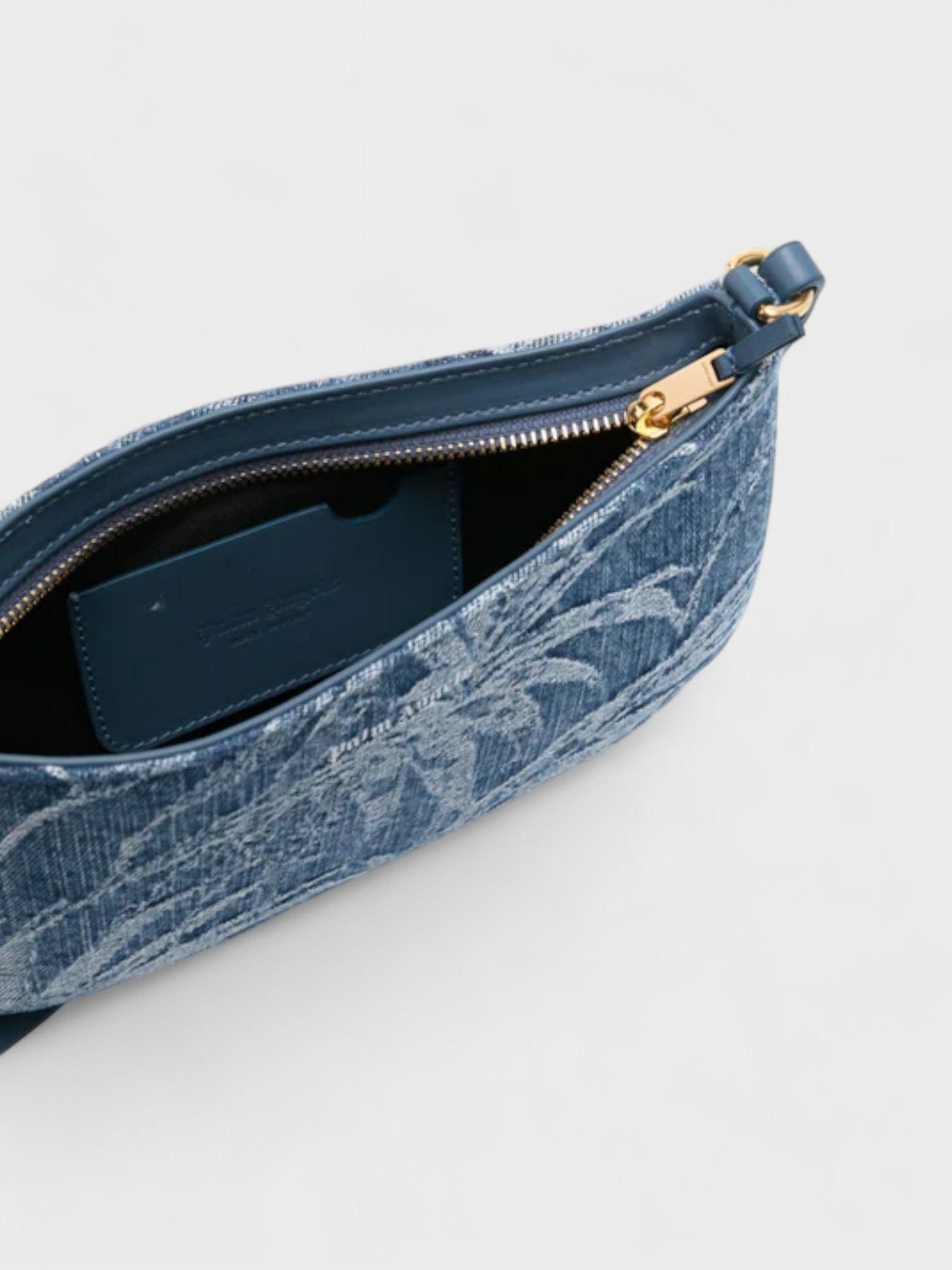 Palm Angels Jungle Denim Bag Blue - Supplied FashionPalm Angels