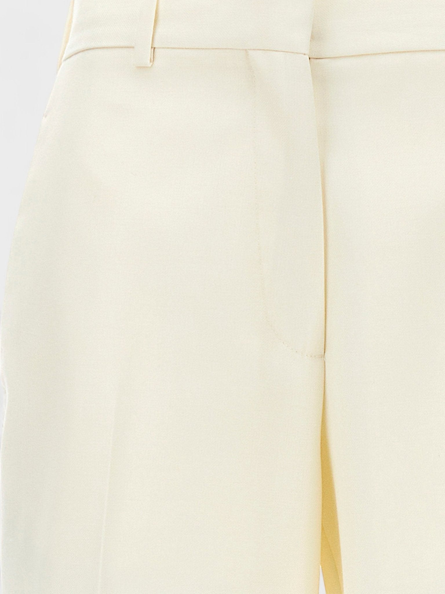 Palm Angels Knit Tape Suit Pants Butter White - Supplied FashionPalm Angels