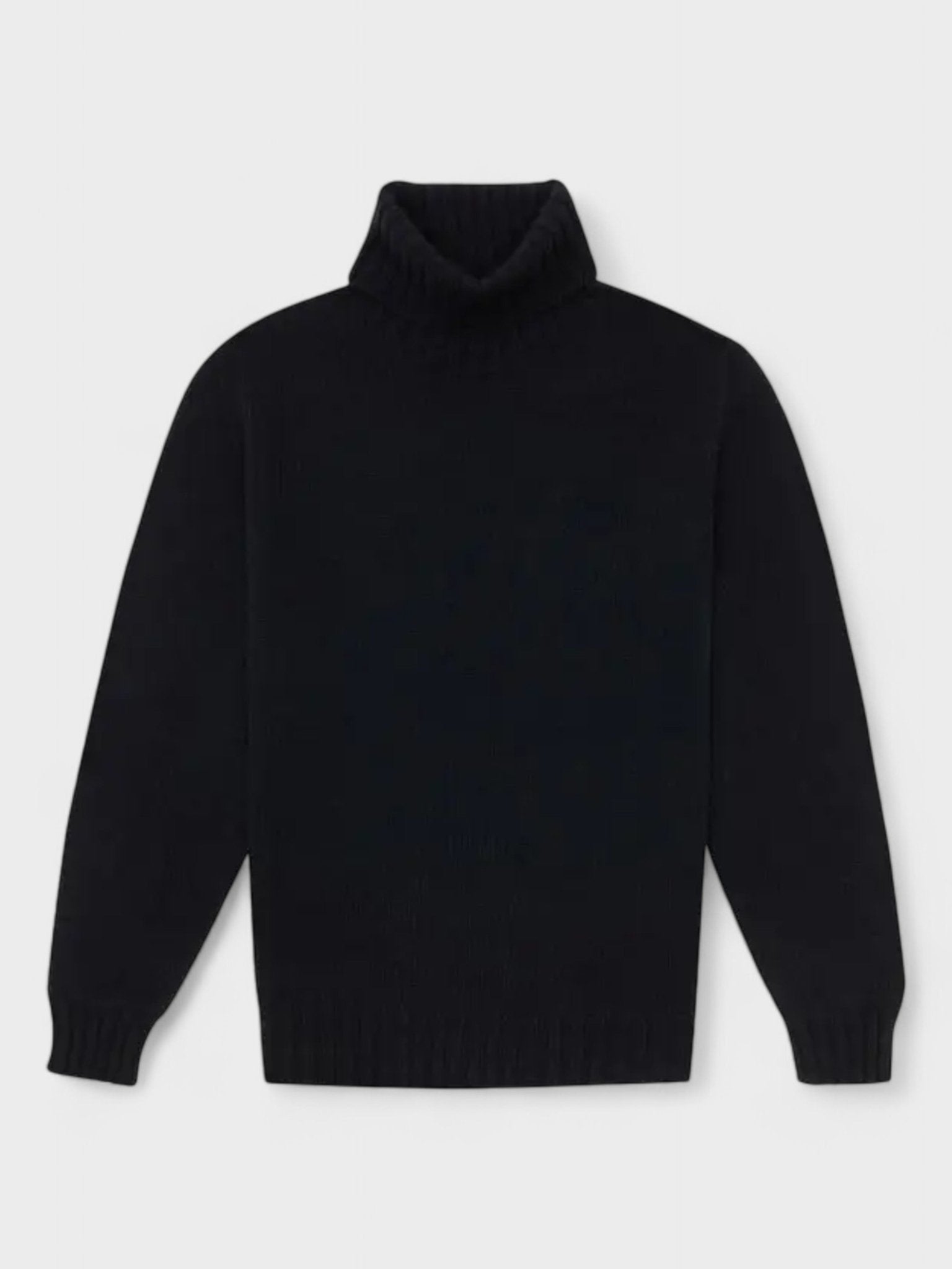 Palm Angels Knit Turtleneck Sweater Black - Supplied FashionHeron Preston