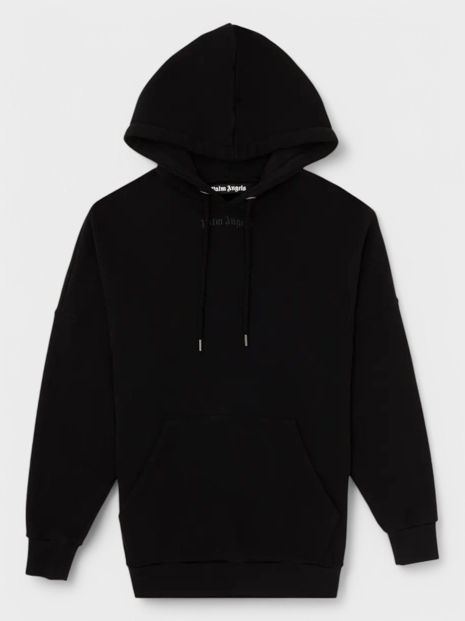 Palm Angels Logo Hoodie Black - Supplied FashionPALM ANGELS