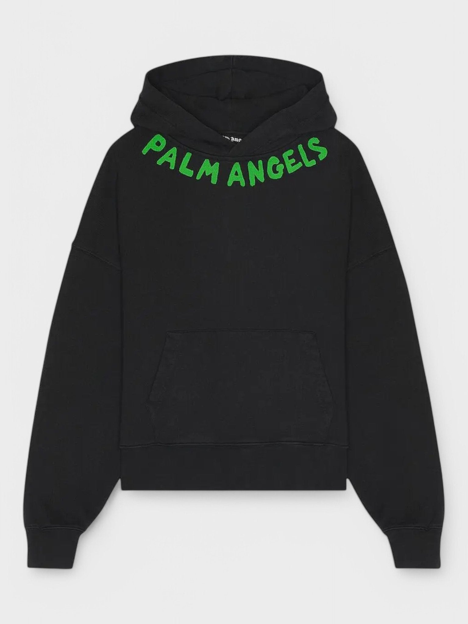 Palm Angels Logo Hoodie 'Black' - Supplied FashionPalm Angels