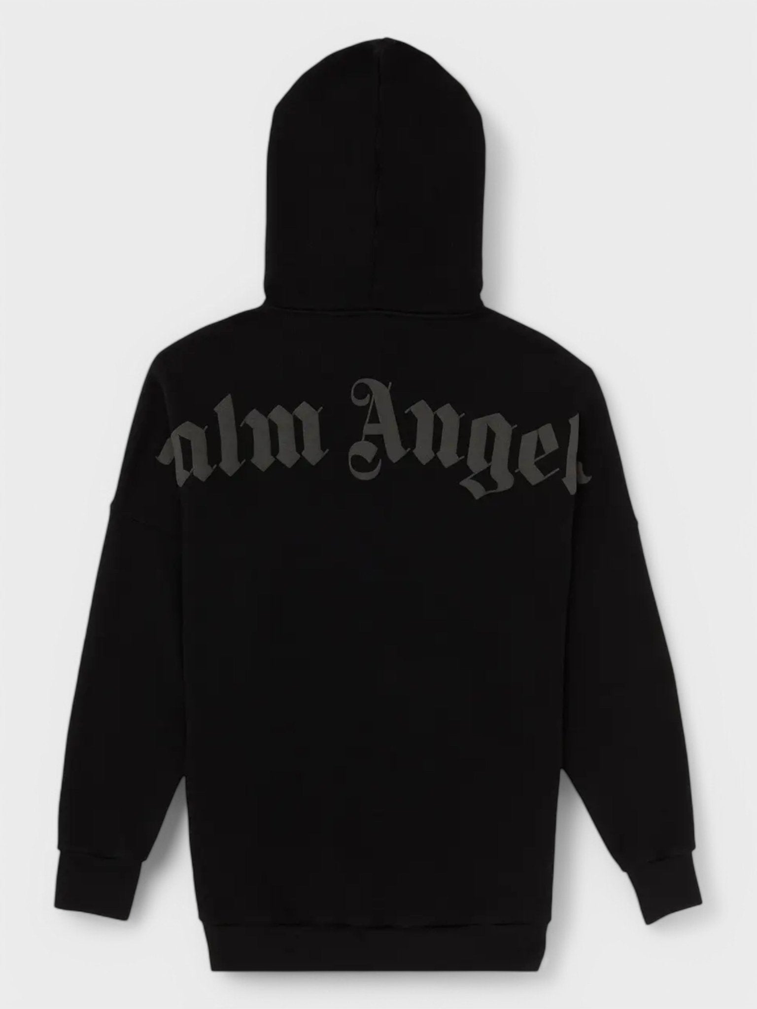 Palm Angels Logo Hoodie Black - Supplied FashionPALM ANGELS