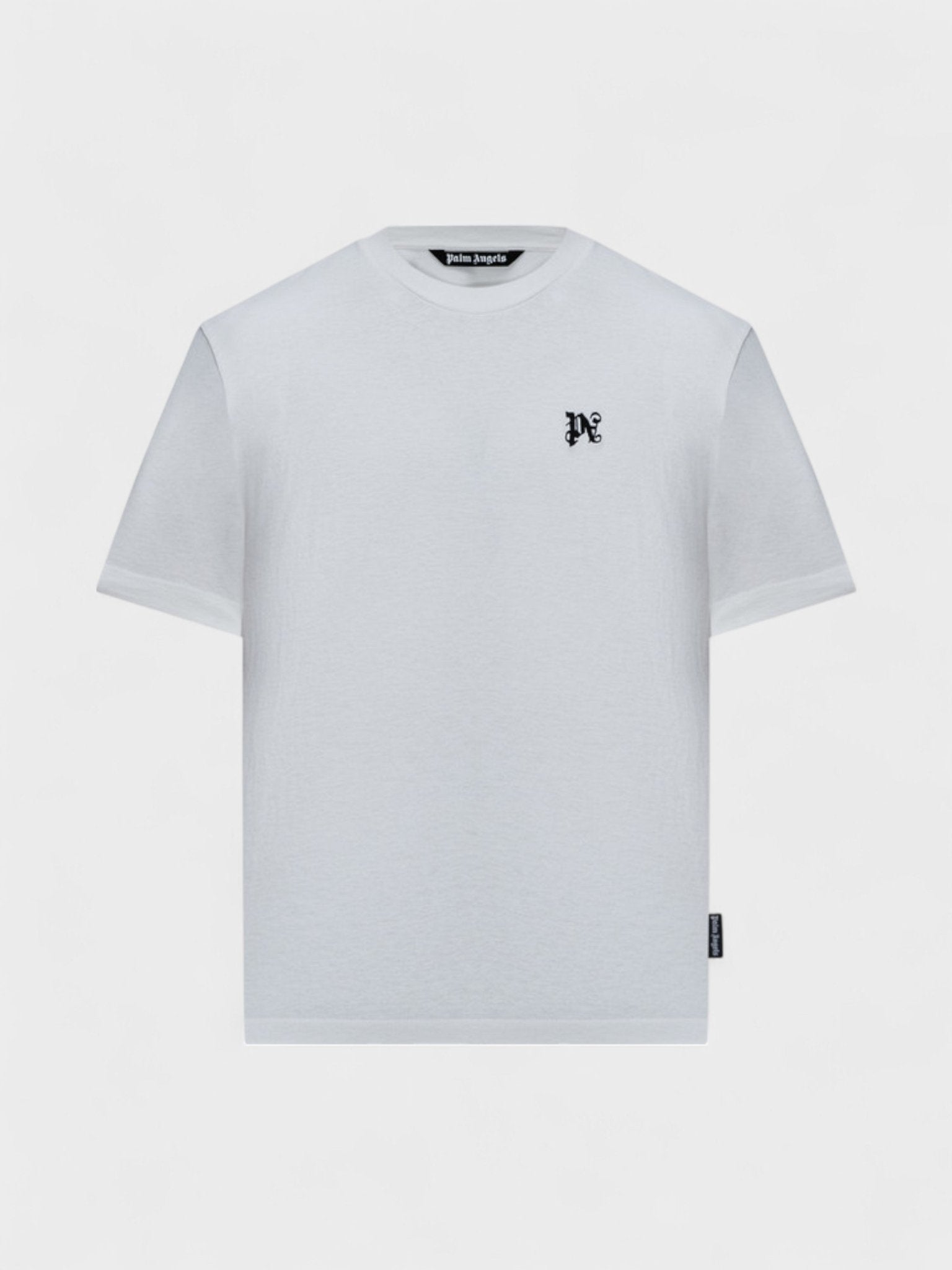 Palm Angels Logo Monogram Shirt Light Grey - Supplied FashionPalm Angels