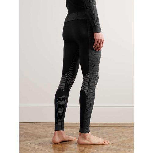 Palm Angels Monogram Baselayer Ski Bottoms Black - Supplied FashionPALM ANGELS