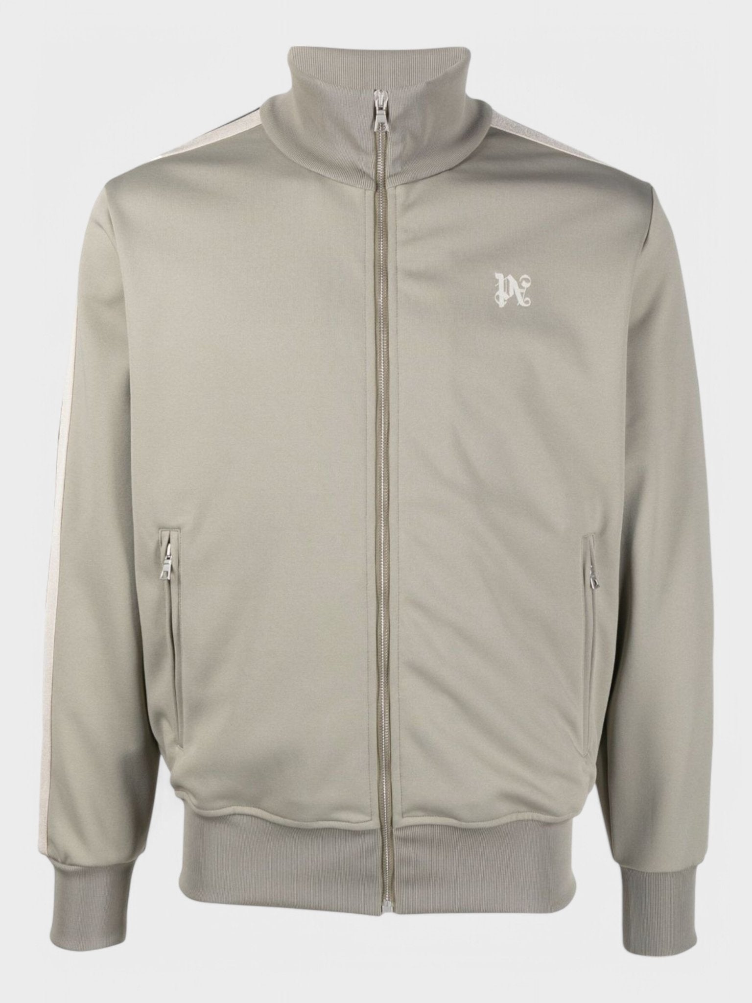 Palm Angels Monogram Classic Track Jacket 'Dark Grey' - Supplied FashionPalm Angels