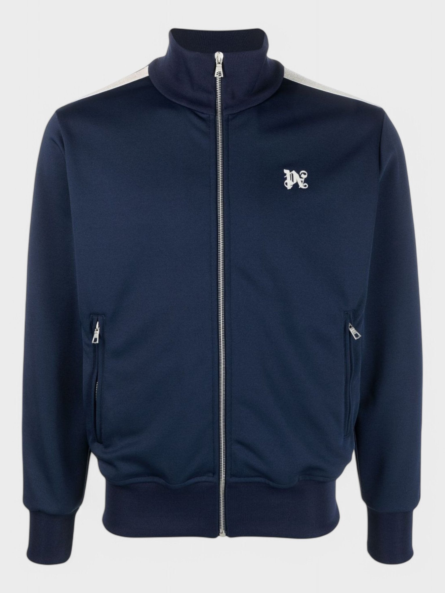 Palm Angels Monogram Classic Track Jacket 'Navy Blue' - Supplied FashionPalm Angels