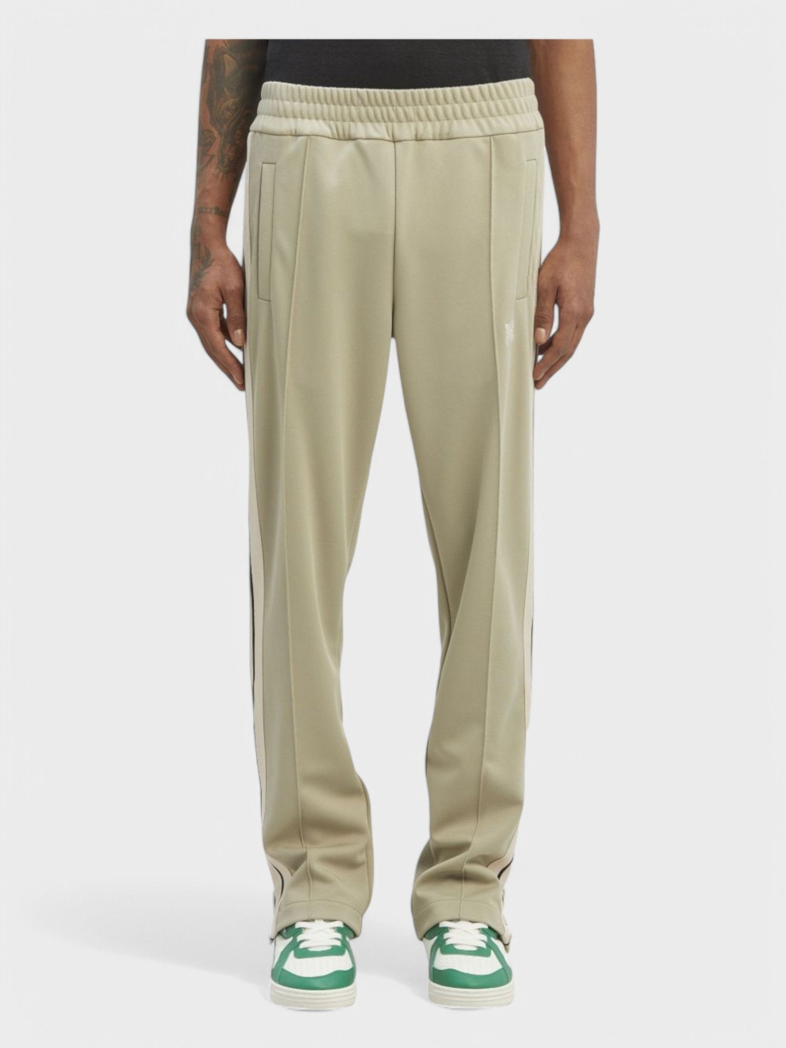 Palm Angels Monogram Classic Track Pants 'Dark Grey' - Supplied FashionPalm Angels