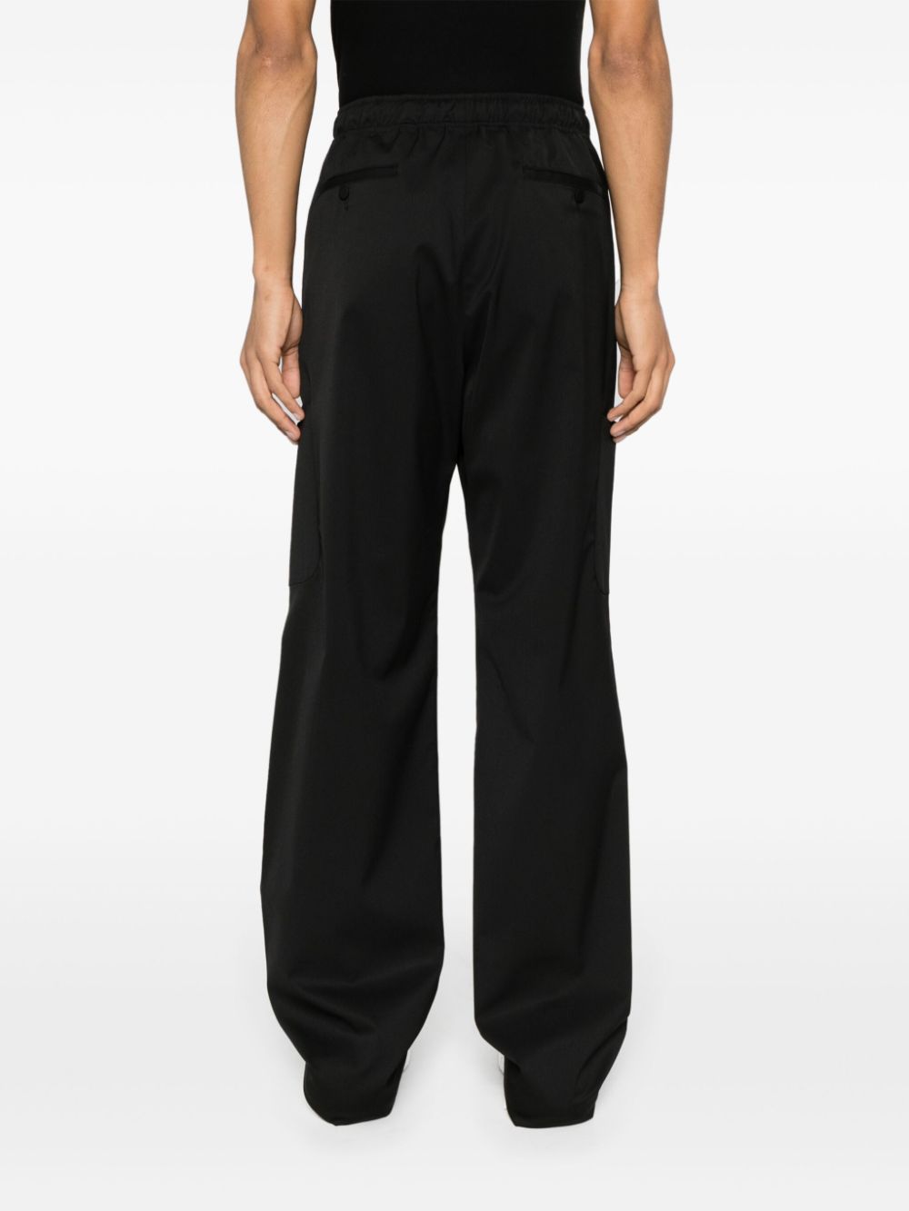 Palm Angels Monogram Loose Pants Black - Supplied FashionPalm Angels