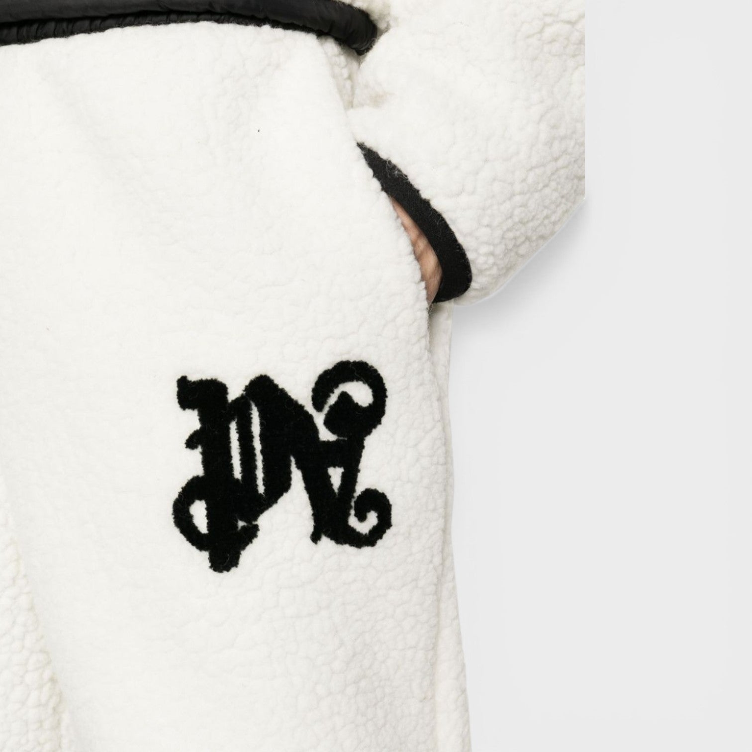 Monogram Ski Pants White Black