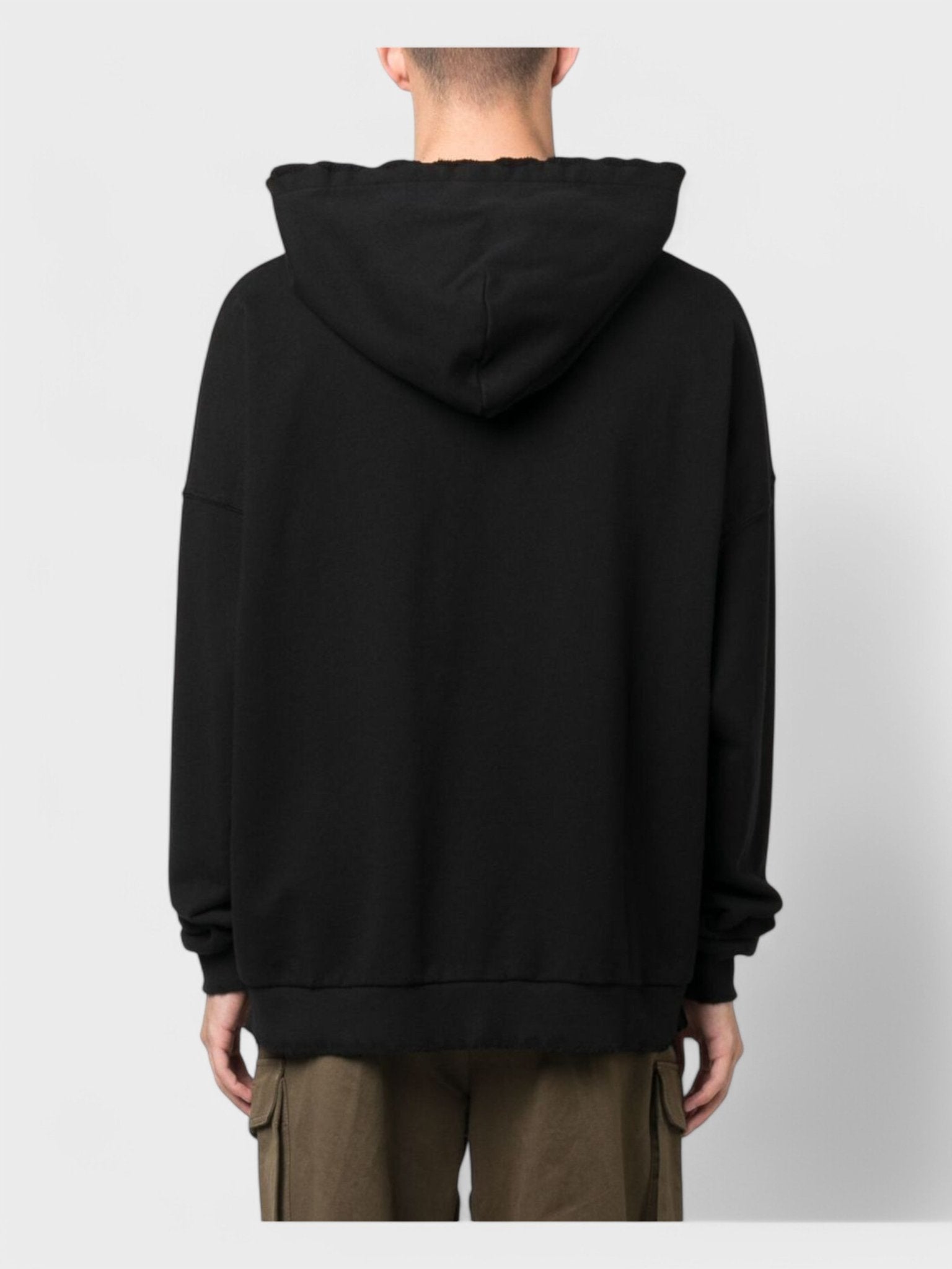 Palm Angels Monogram Statement Hoodie 'Black/Off White' - Supplied FashionPalm Angels