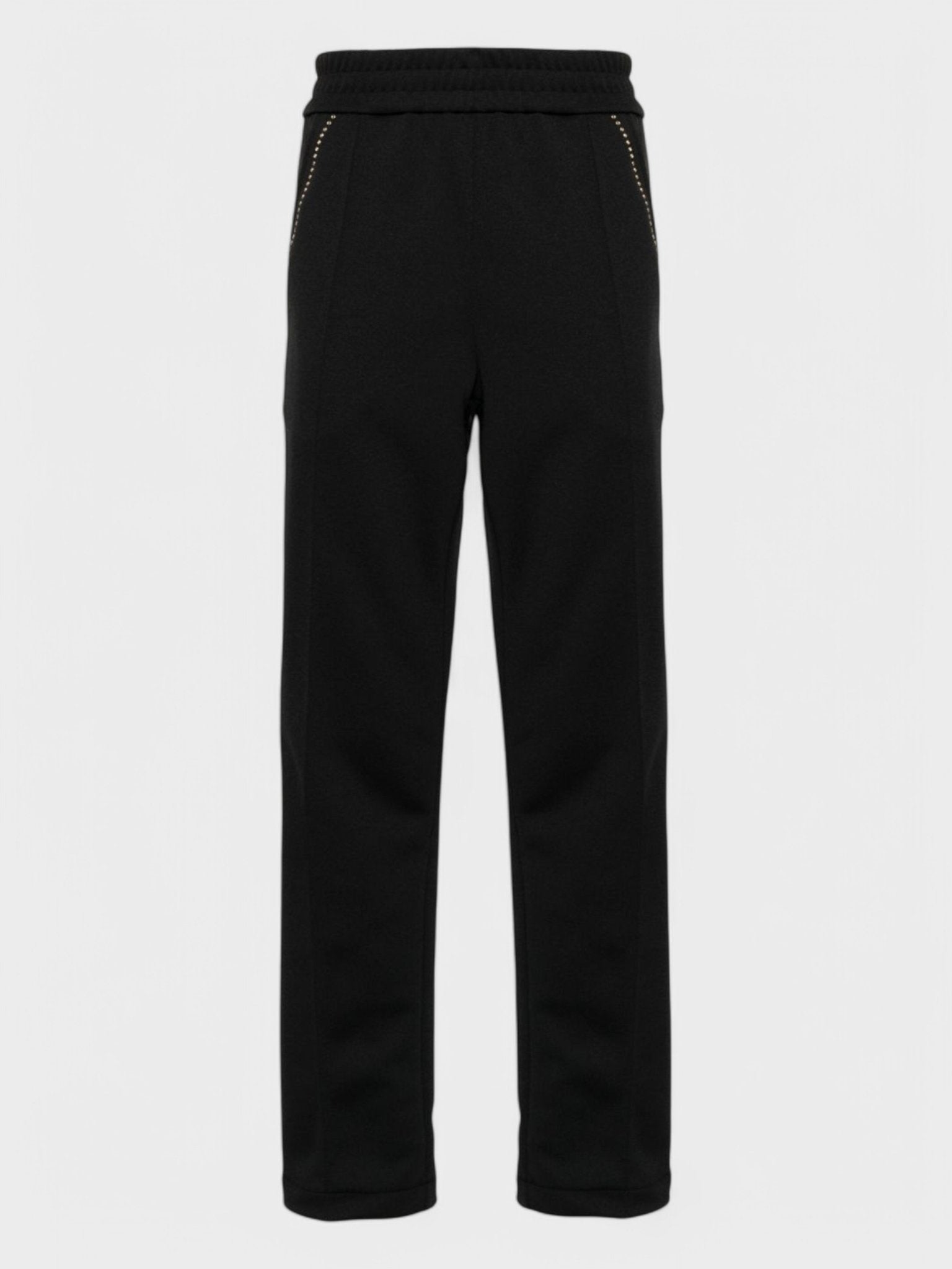 Palm Angels Monogram Stud Track Pants 'Black/Silver' - Supplied FashionPalm Angels