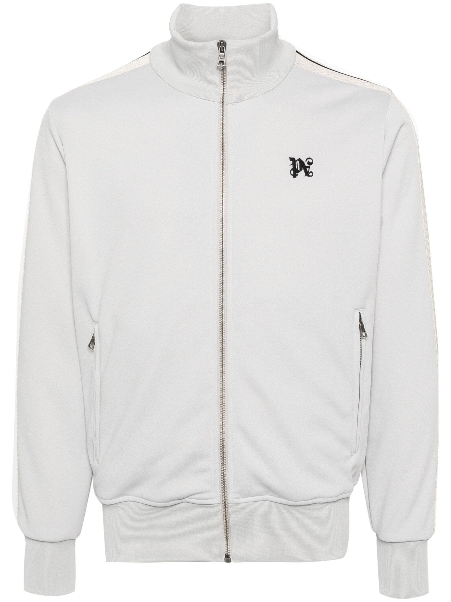 Palm Angels Monogram Track Jacket Light Grey - Supplied FashionPALM ANGELS