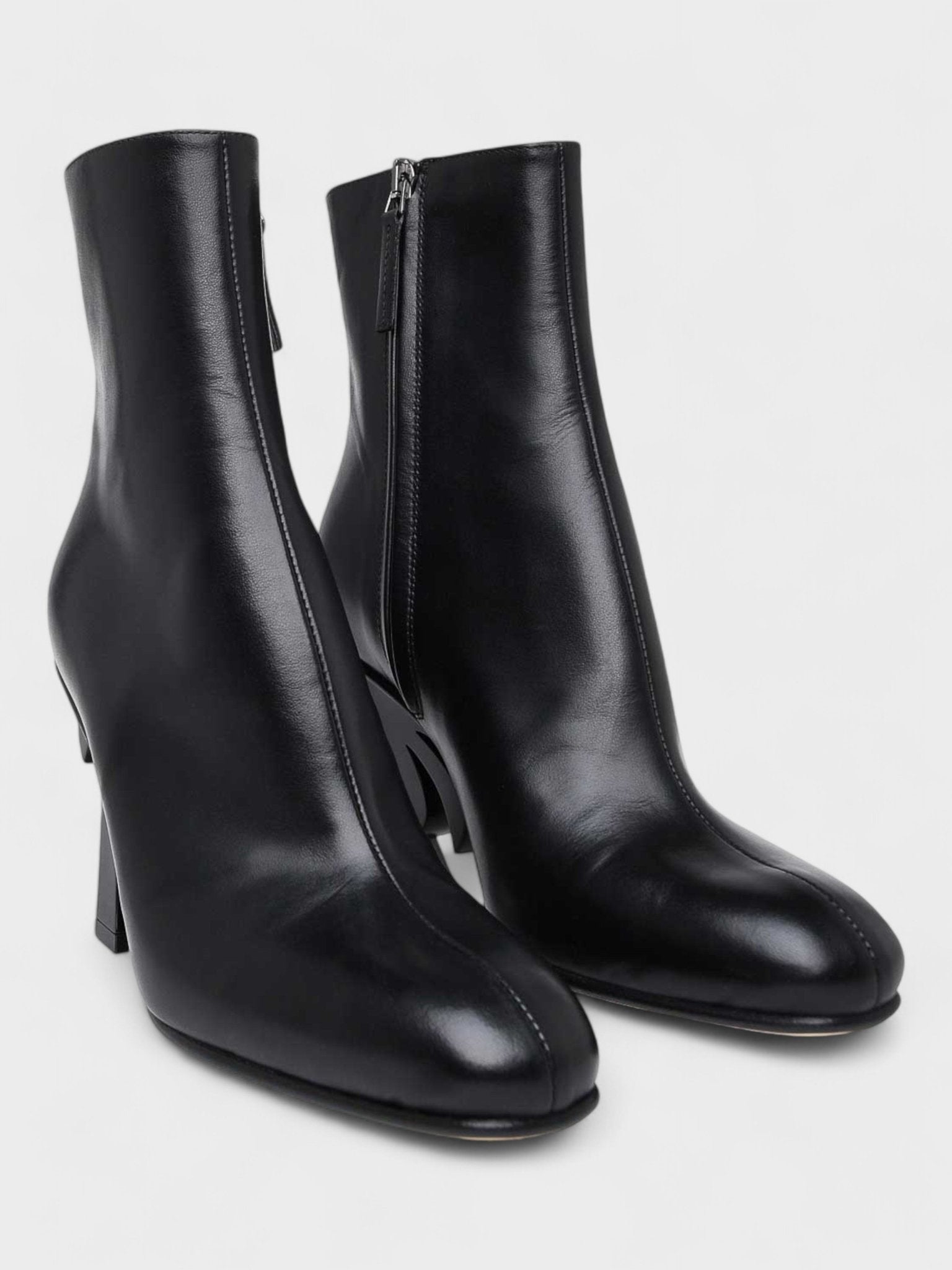 Palm Angels Palm Heel Ankle Boots Black - Supplied FashionPalm Angels