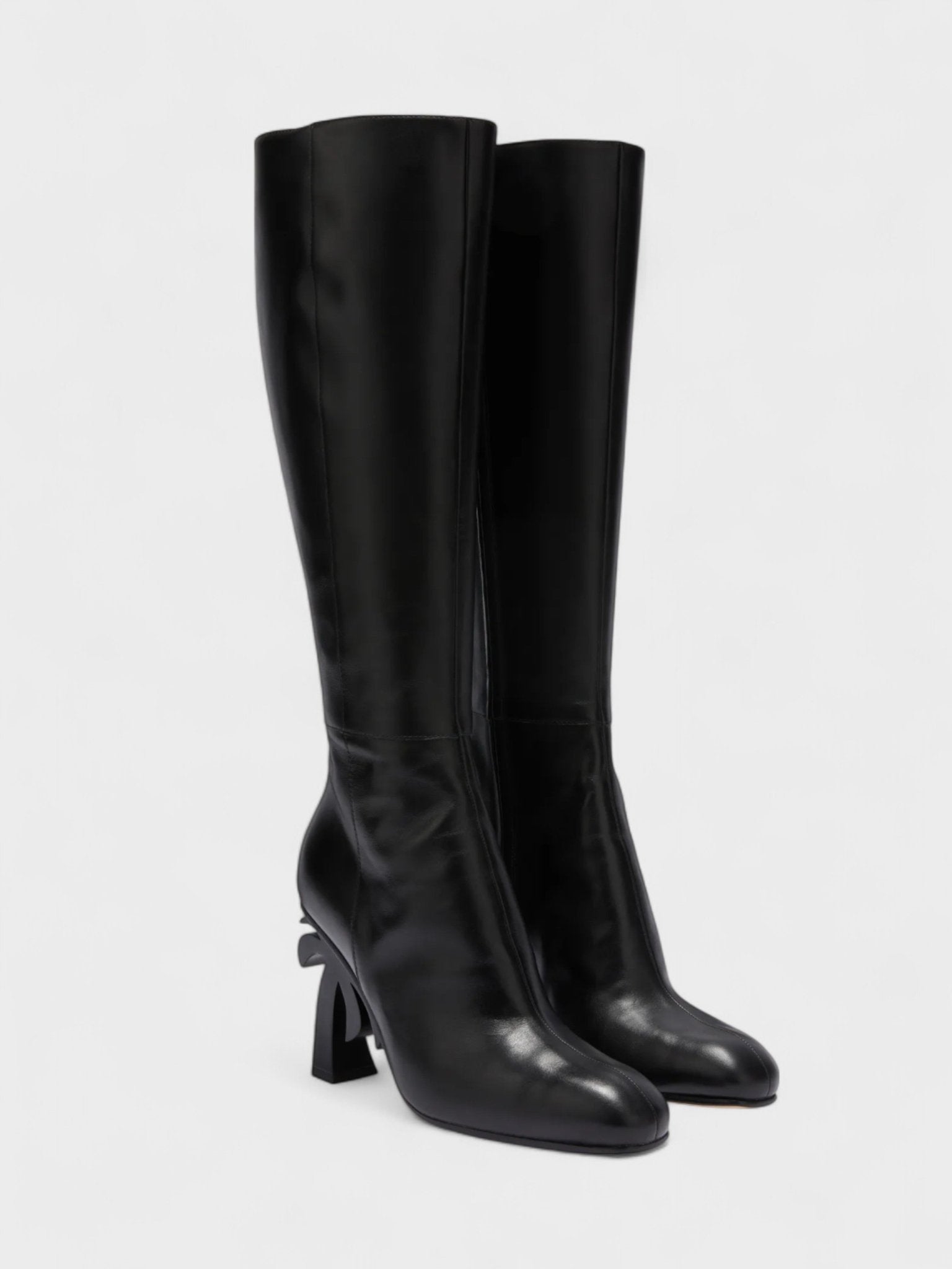 Palm Angels Palm Heel Boots Black - Supplied FashionPalm Angels