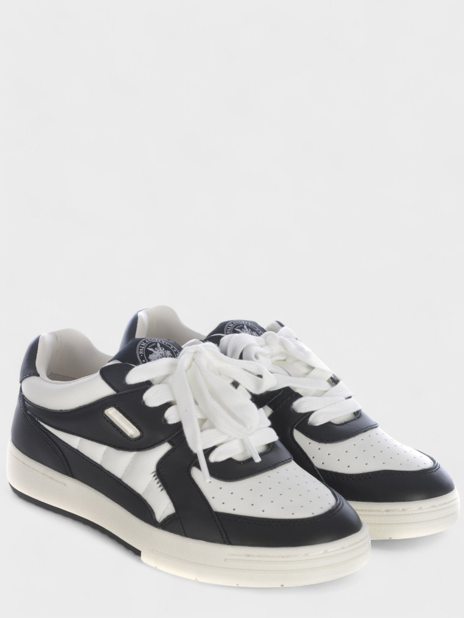 Palm Angels Palm University Sneakers White Black - Supplied FashionPalm Angels