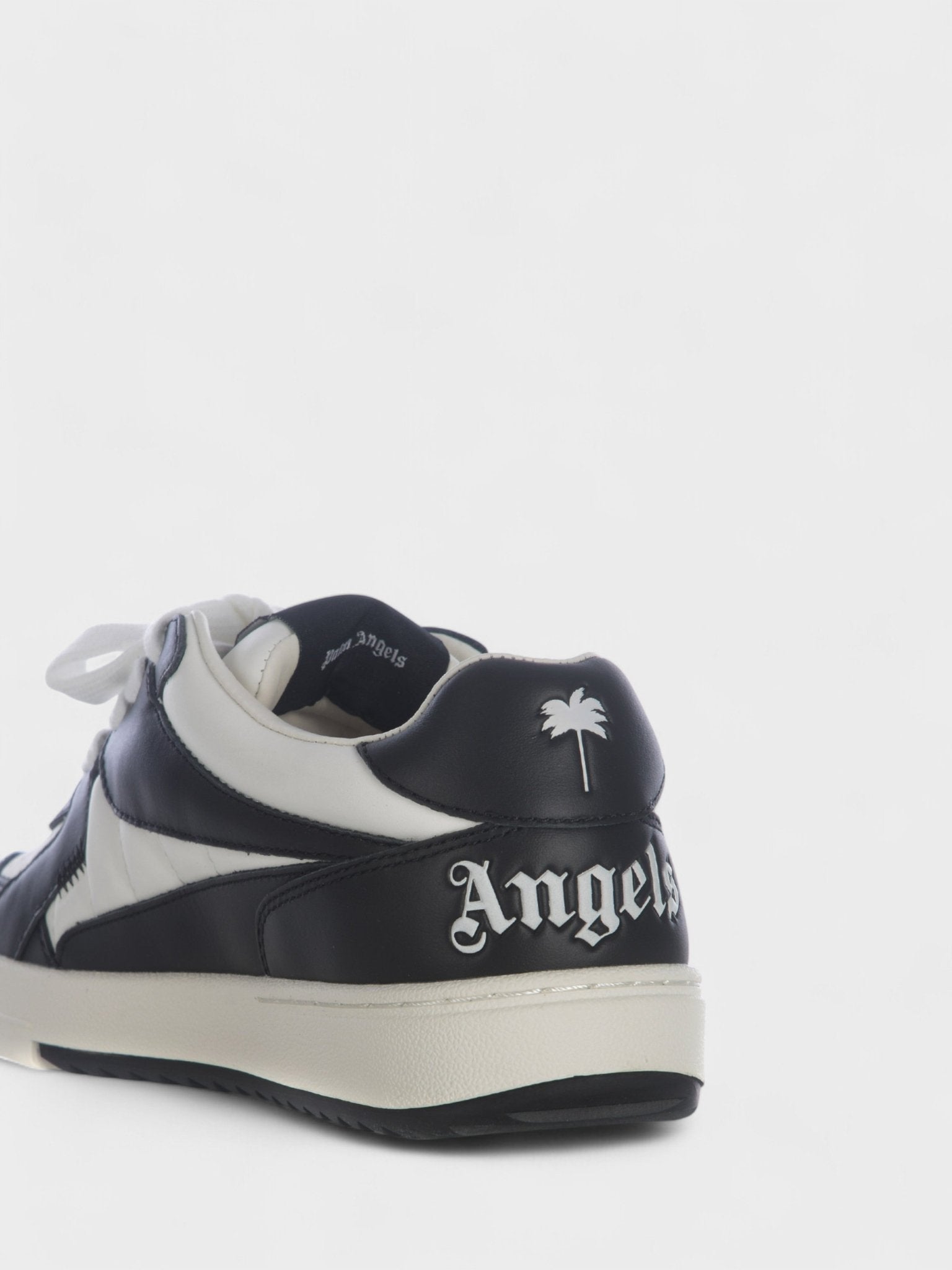 Palm Angels Palm University Sneakers White Black - Supplied FashionPalm Angels