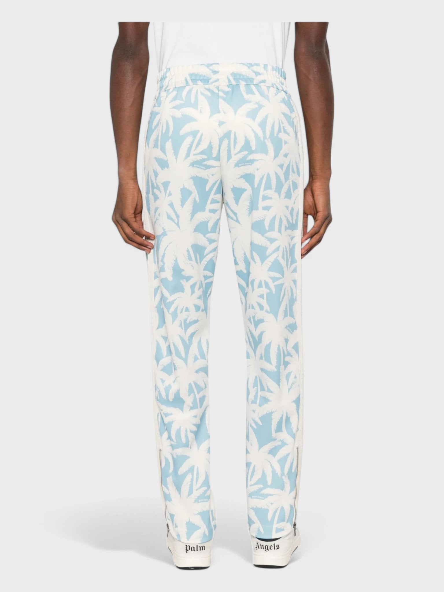 Palm Angels Palms All Over Track Pants 'Light Blue/Off White' - Supplied FashionPalm Angels