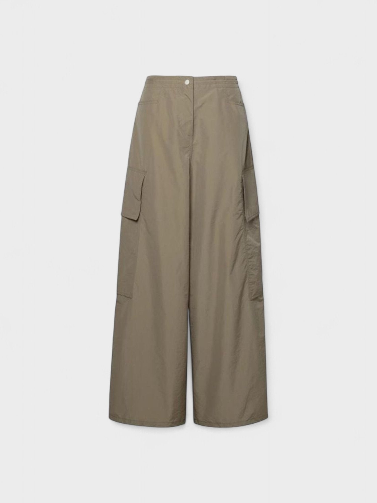 Palm Angels Parachute Pants Beige - Supplied FashionPalm Angels